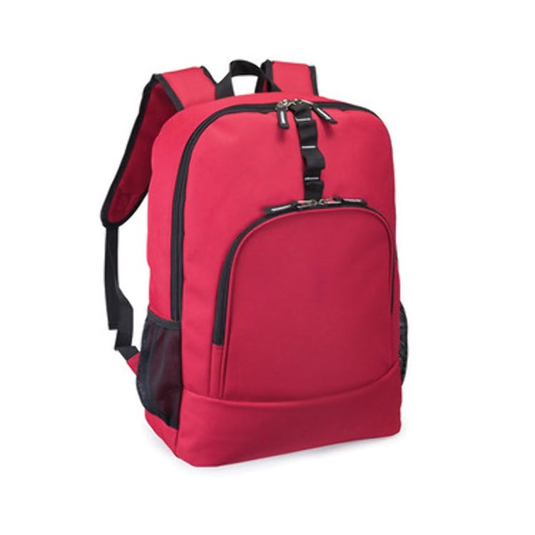 18" Classic Computer Backpacks - Red Padded Back Panel 3