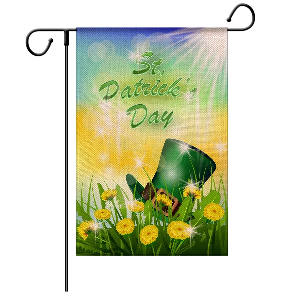 Happy St Patricks Day House Garden Flags 17