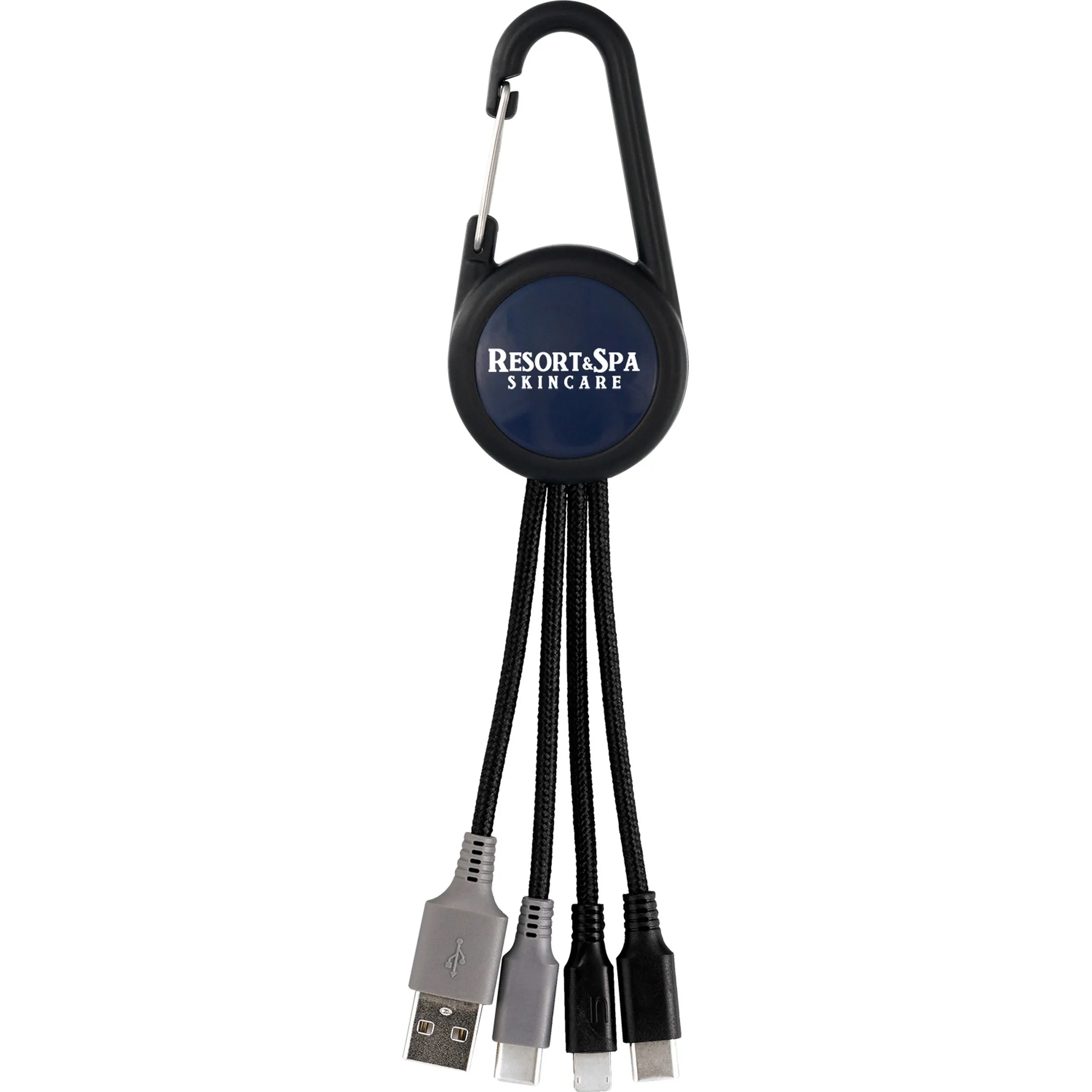 COLORFUL 3-IN-1 CARABINER DUO CHARGING CABLE 3