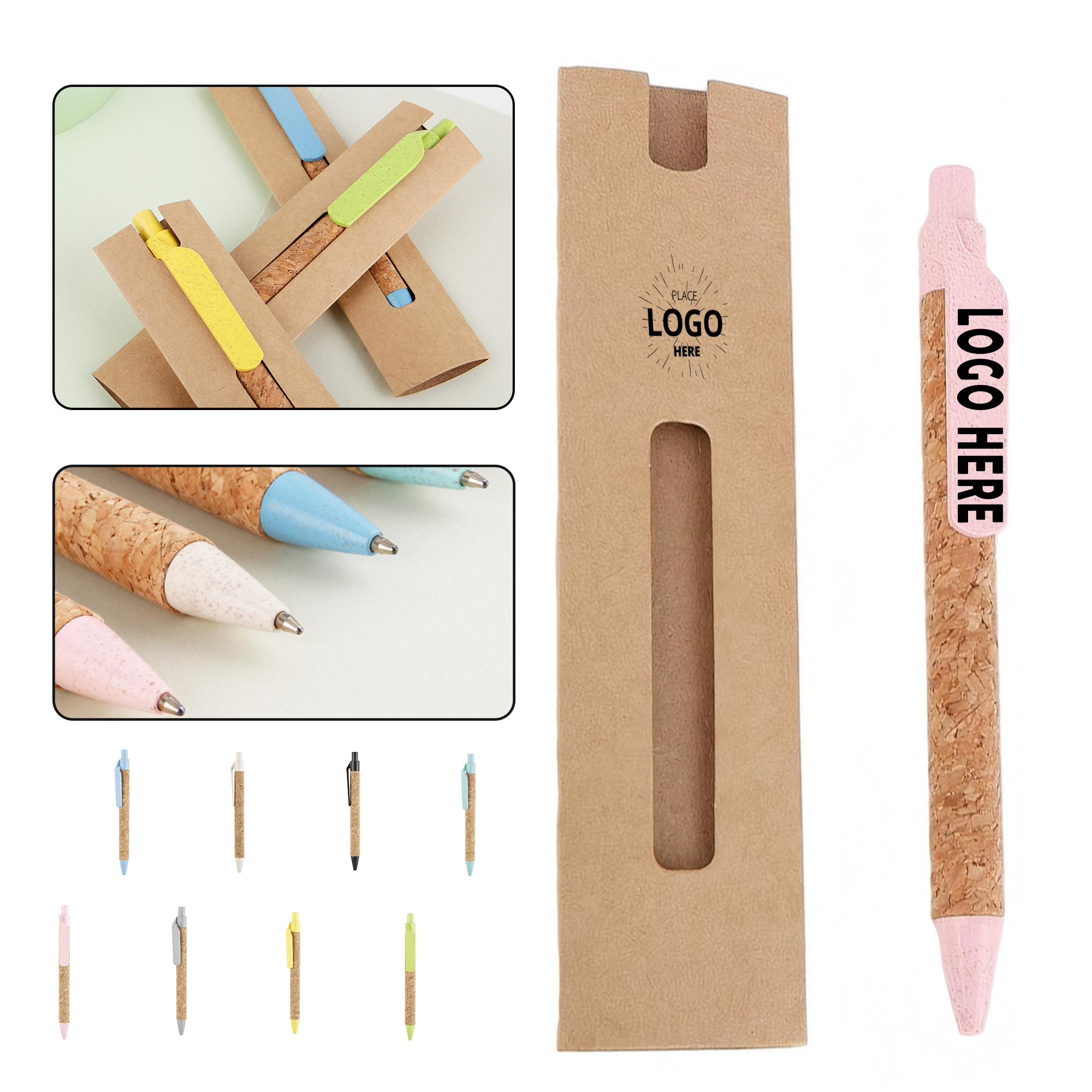 Wheat Straw Eco?Friendly Ballpoint Pen 2