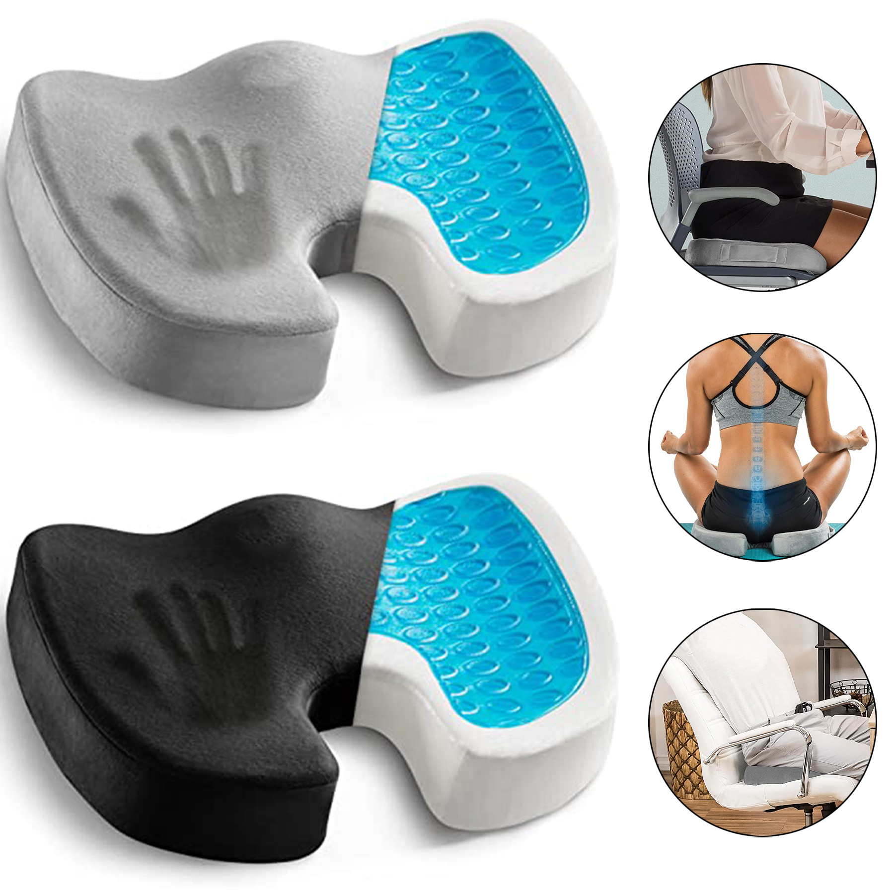 Gel Enhanced Seat Cushion 5