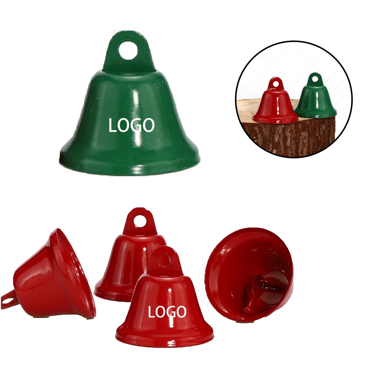 MOQ:100pcs Decorative Jingle Bells 4