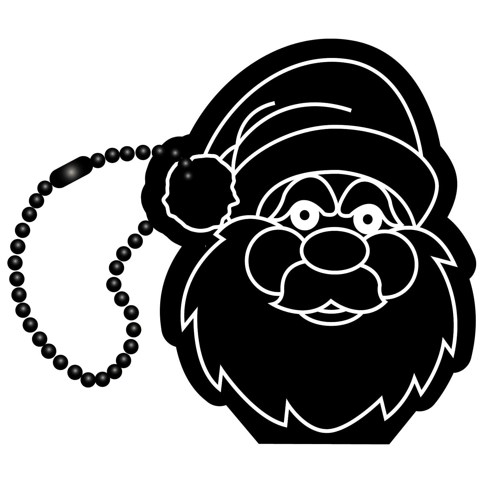 Santa Key Tag 29