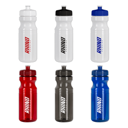 ACCONA 24 oz. PET Sports Bottle with Push/Pull Lid