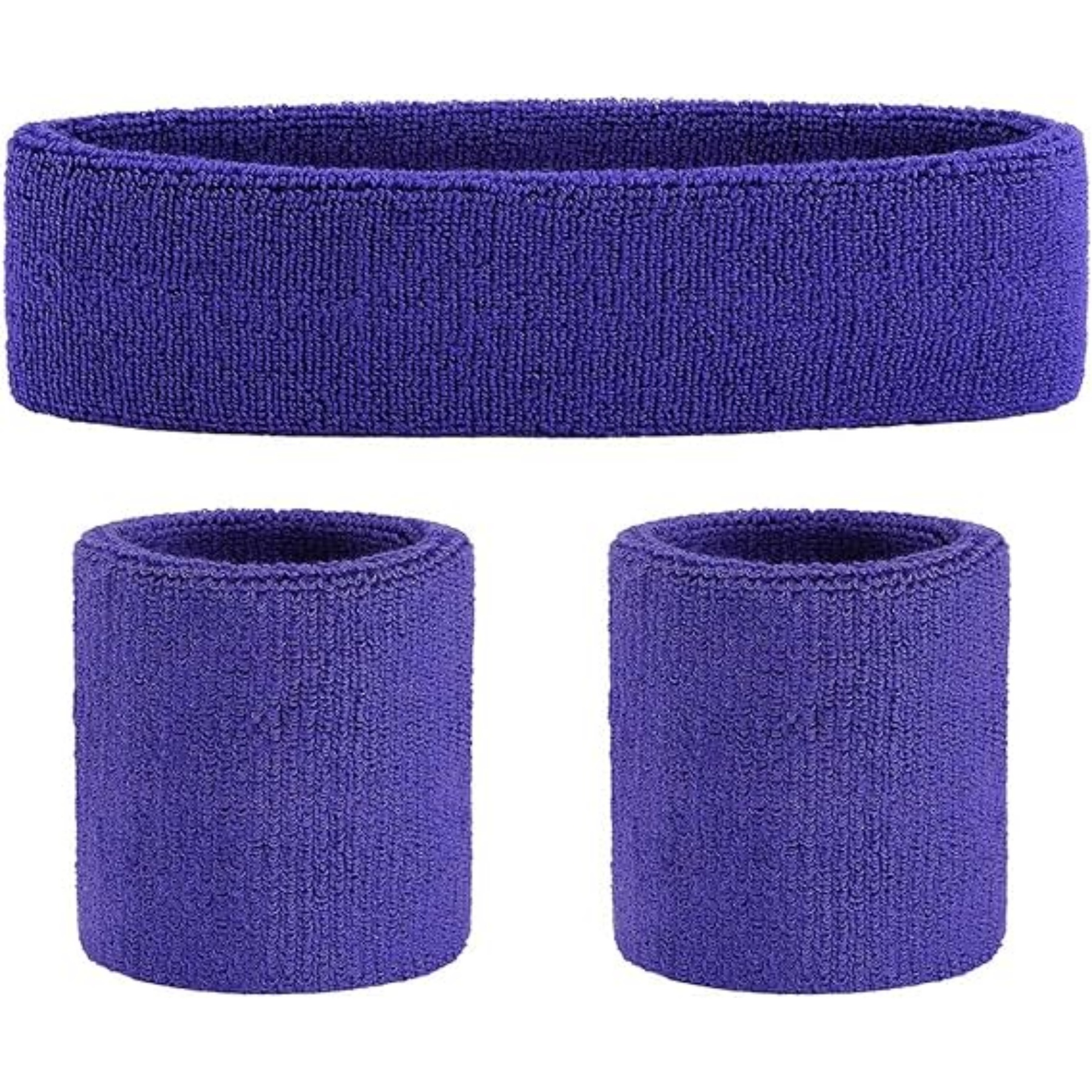 Sweatbands Exercise Eadband Wristband Set 65
