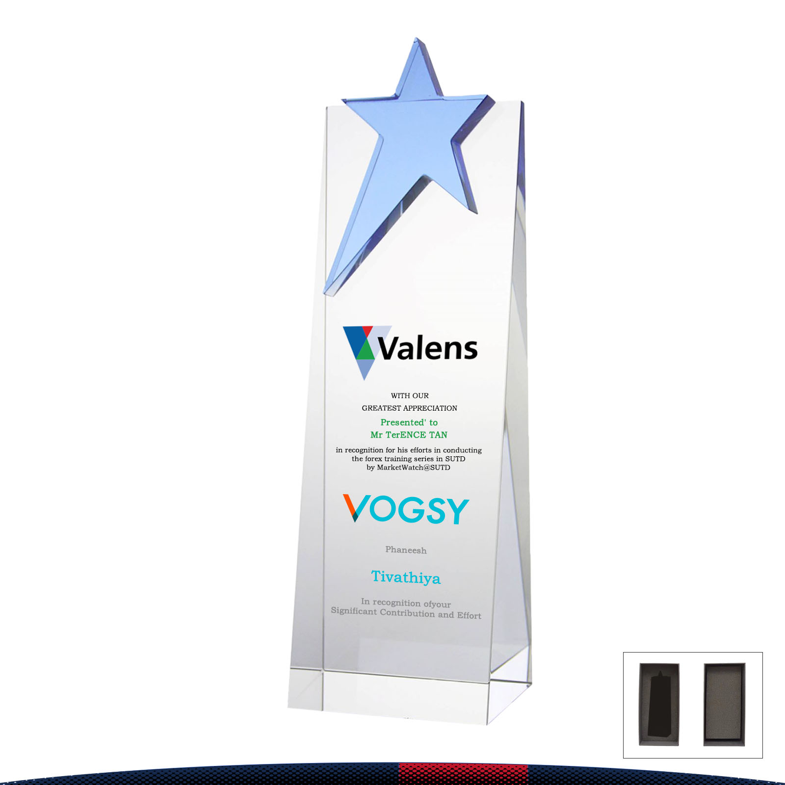 Venky Blue Star Award