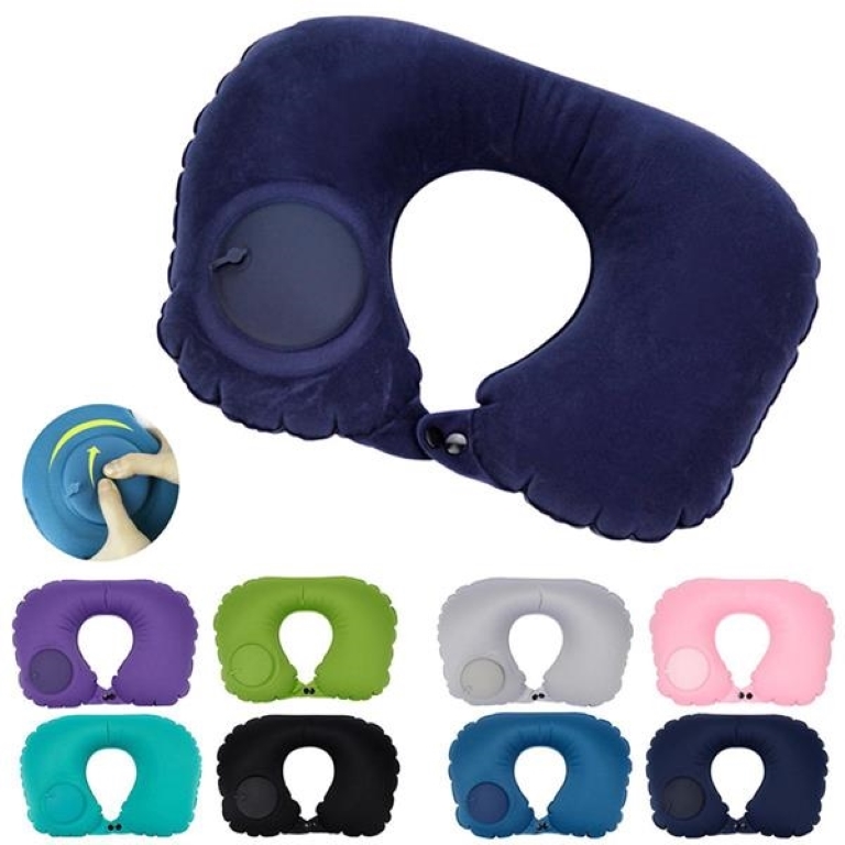 Automatic Inflatable Neck Guard Pillow
