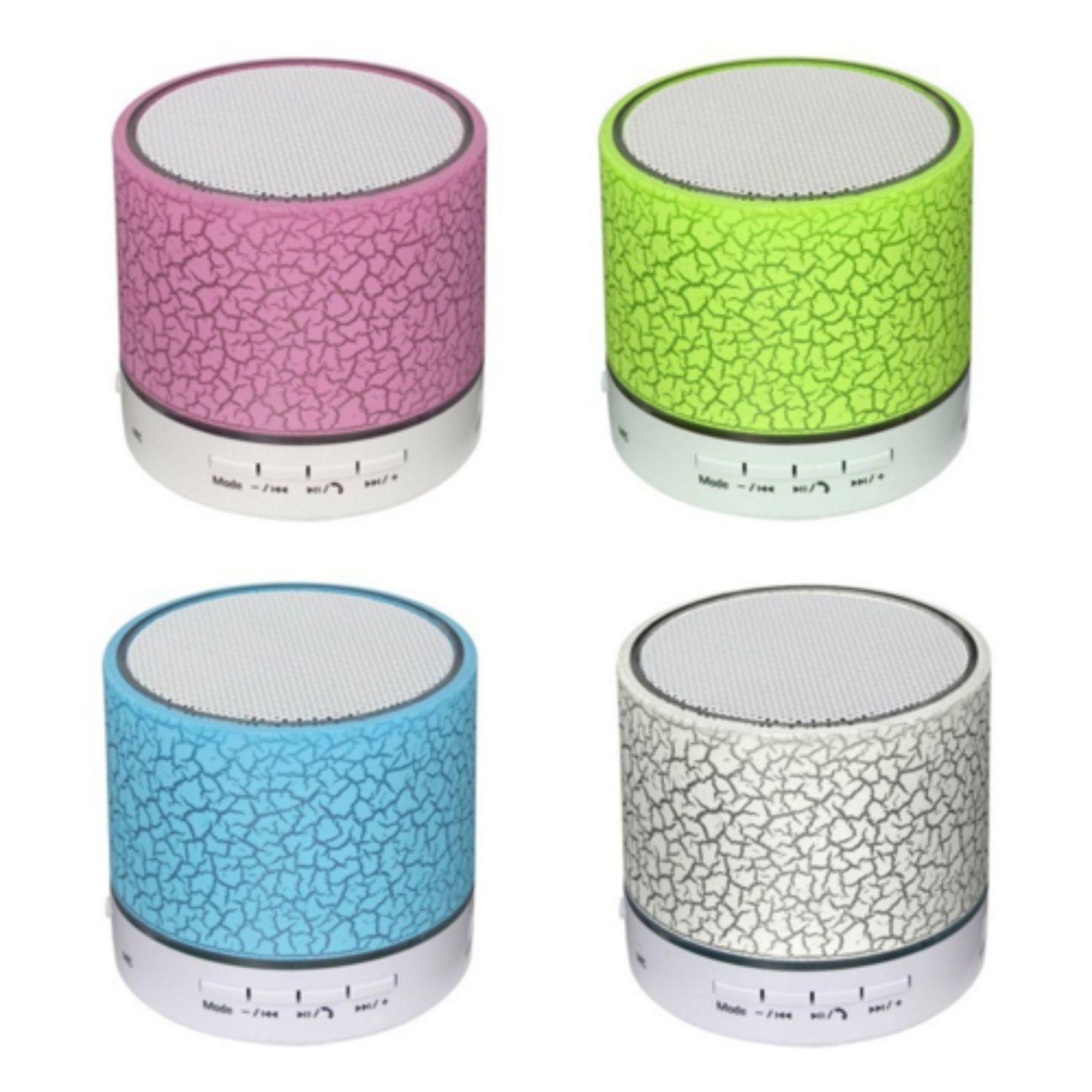 Crack Pattern Portable Bluetooth Speaker