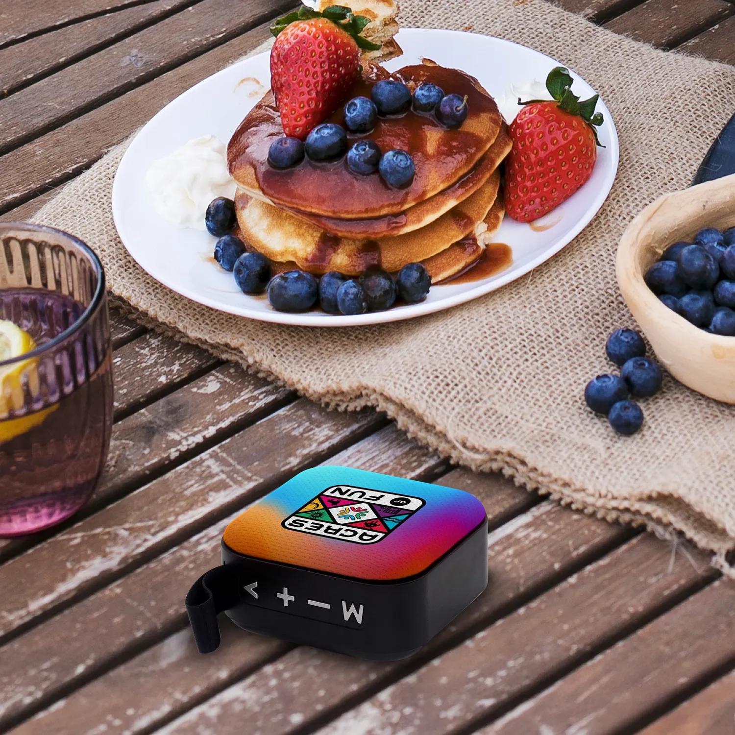 Full Color Square Bluetooth Speaker 3