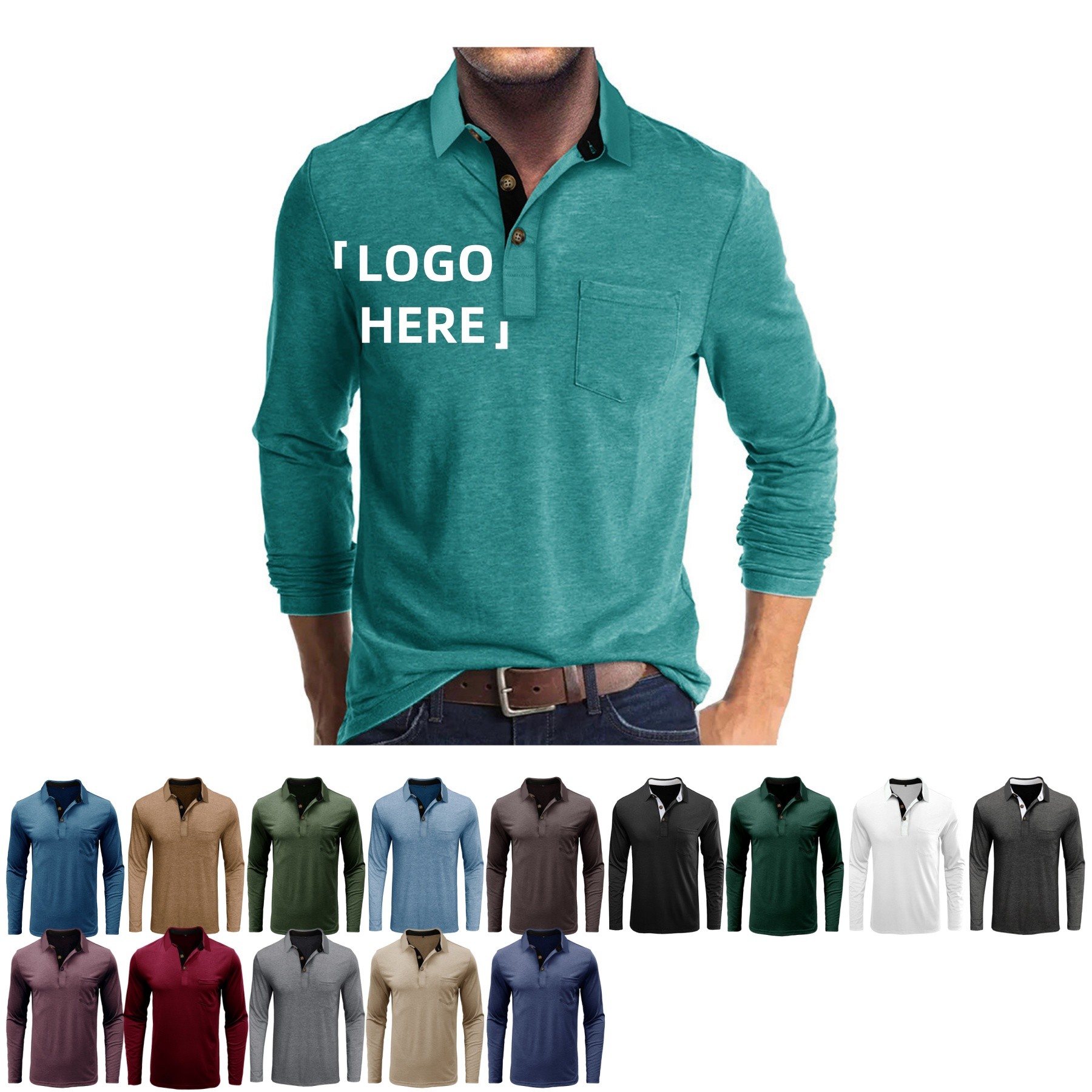 Long Sleeve Polo