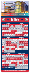 Magna-Card Business Card Magnet - Baseball Schedules (3.5 x 9)
