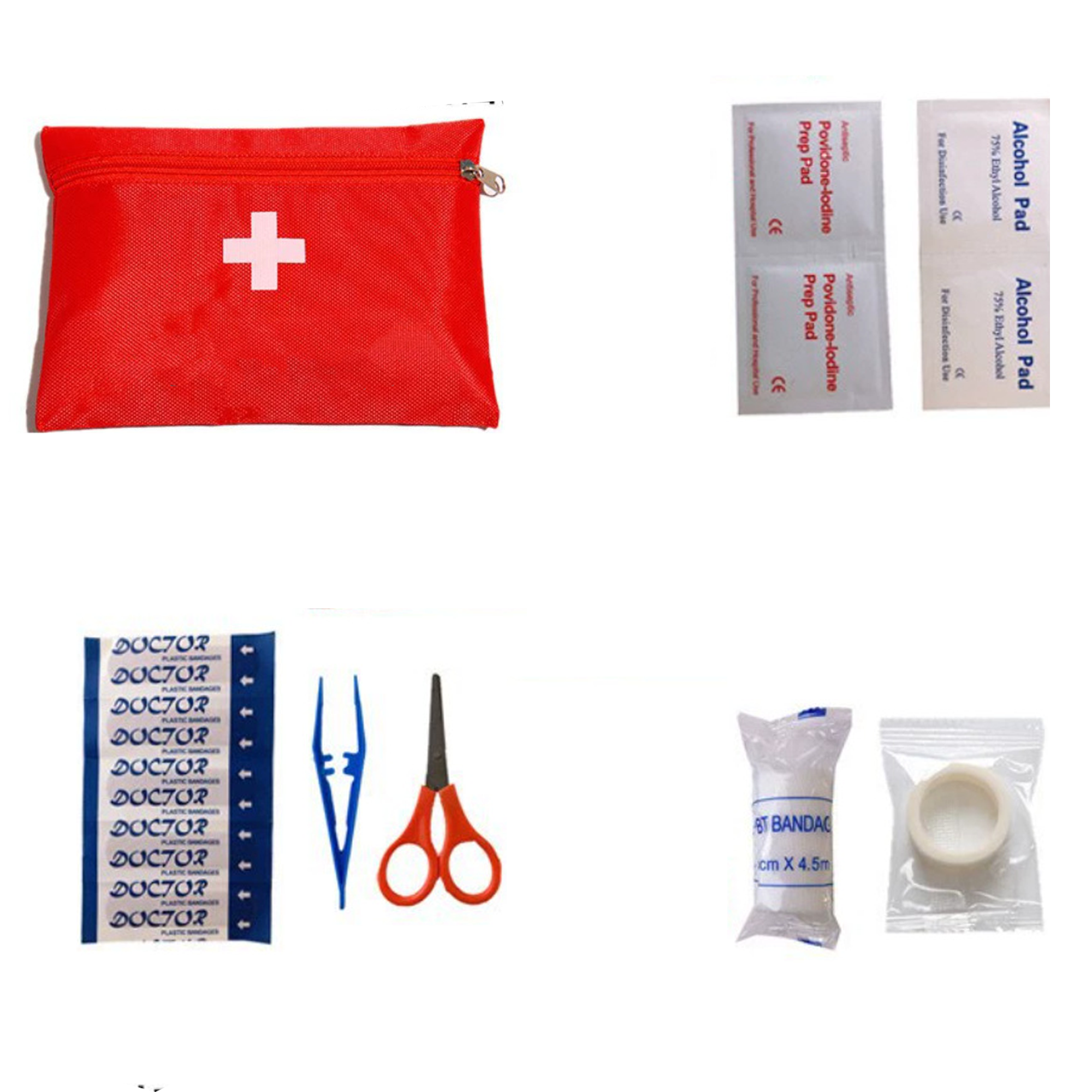 Multifunctional First Aid Kit Zipper Pouch 3