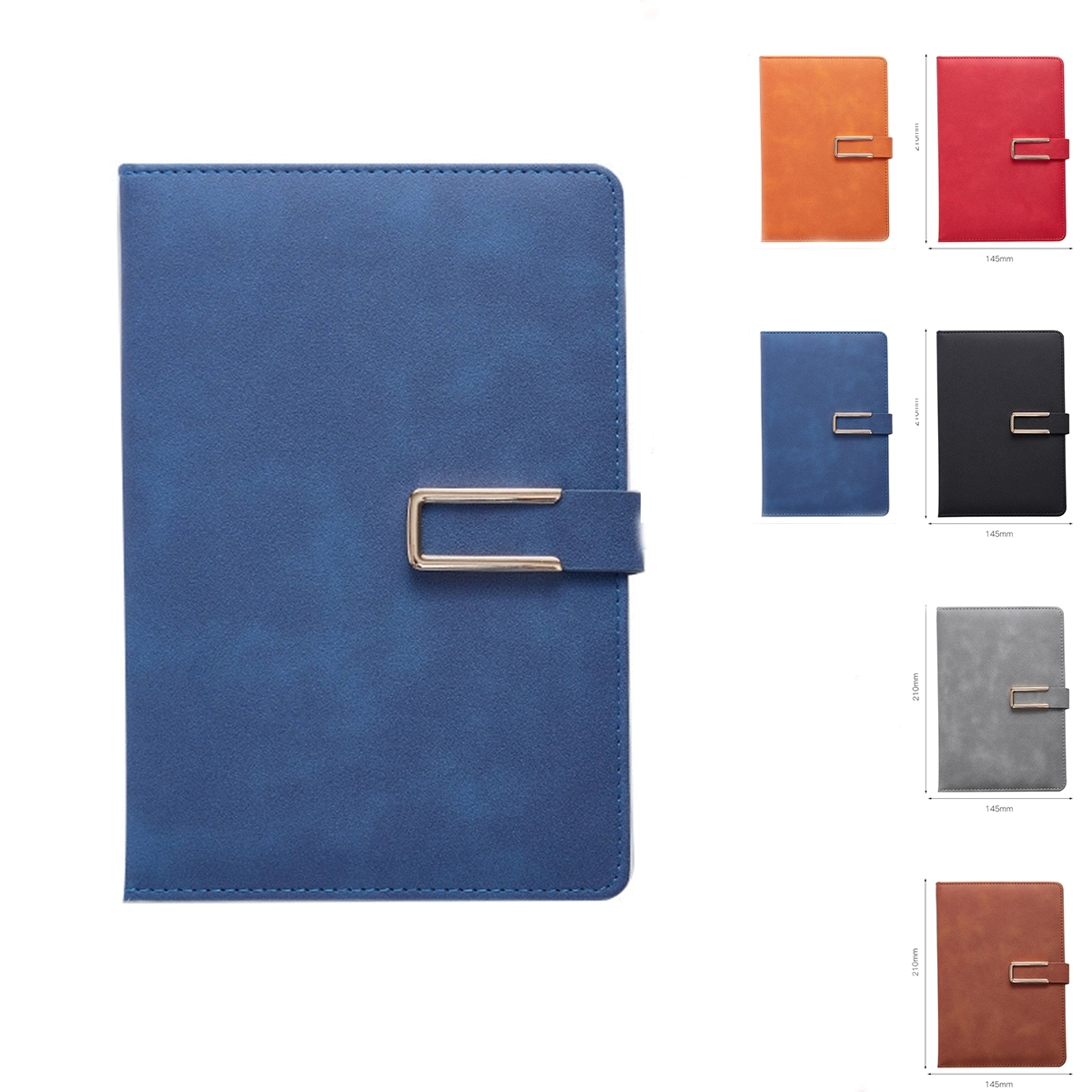 Premium Thick Paper Pu Leather Classic Writing Notebook