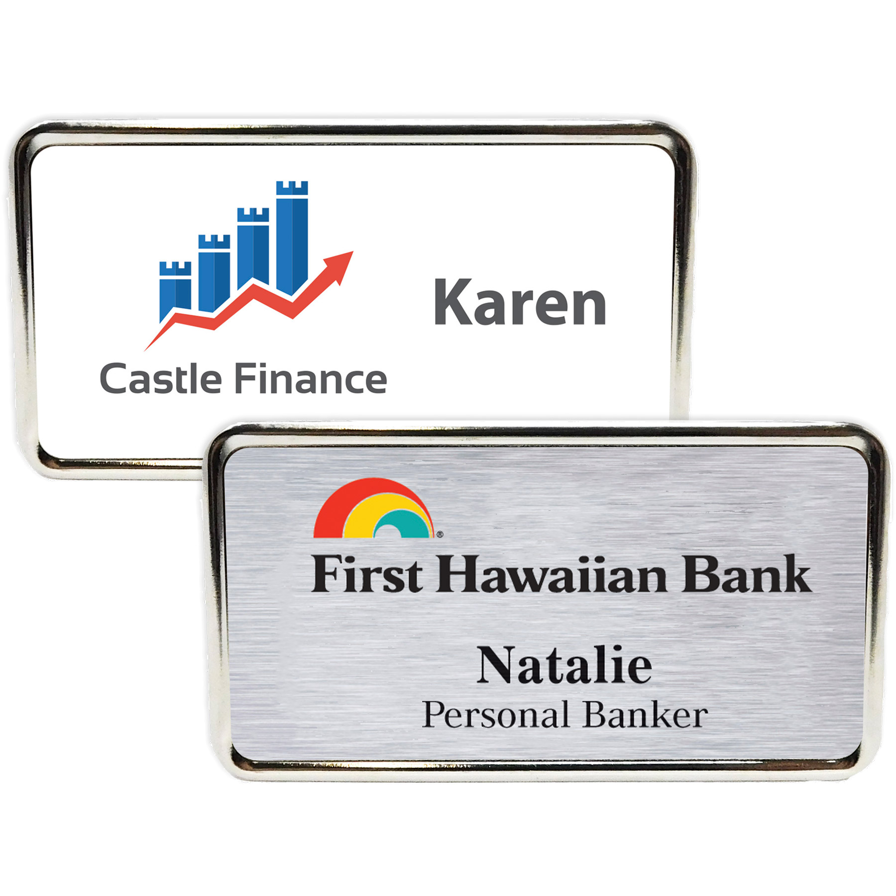 Columbus Metal Name Badge (standard 3 x 1-5/8) 8