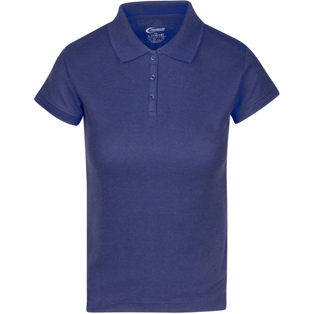 Juniors' Polo Uniform Shirts - Navy Size Large 3