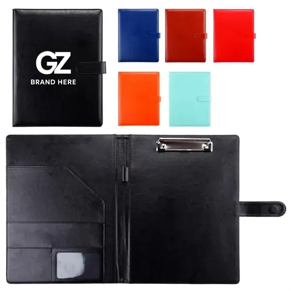 Professional Padfolio Pu Leather for trade show giveaways