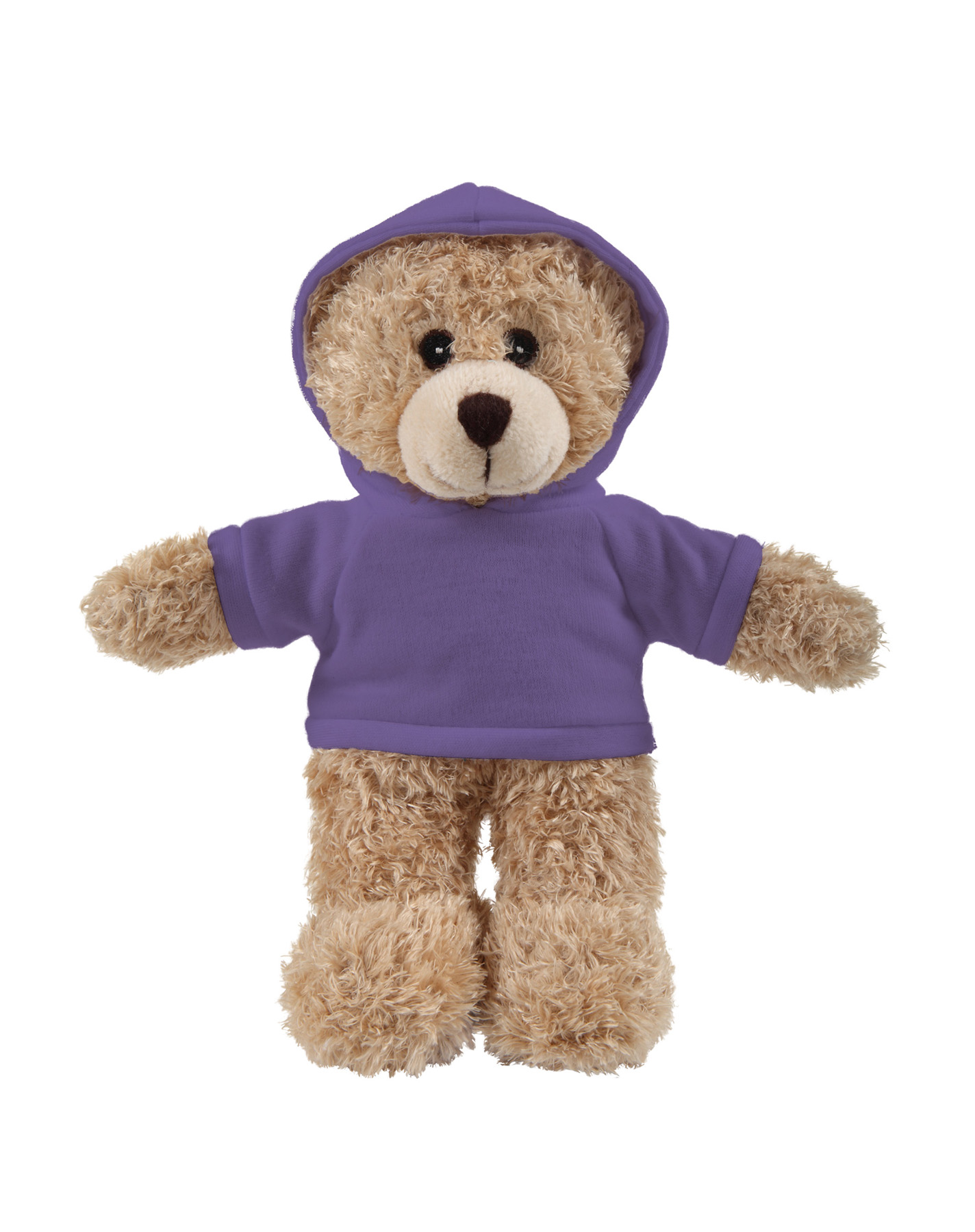 soft plush Tan Bear with hoodie 45