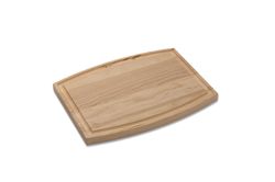 Small Cherry Arched Cutting Board with Juice Groove - Thumbnail 4
