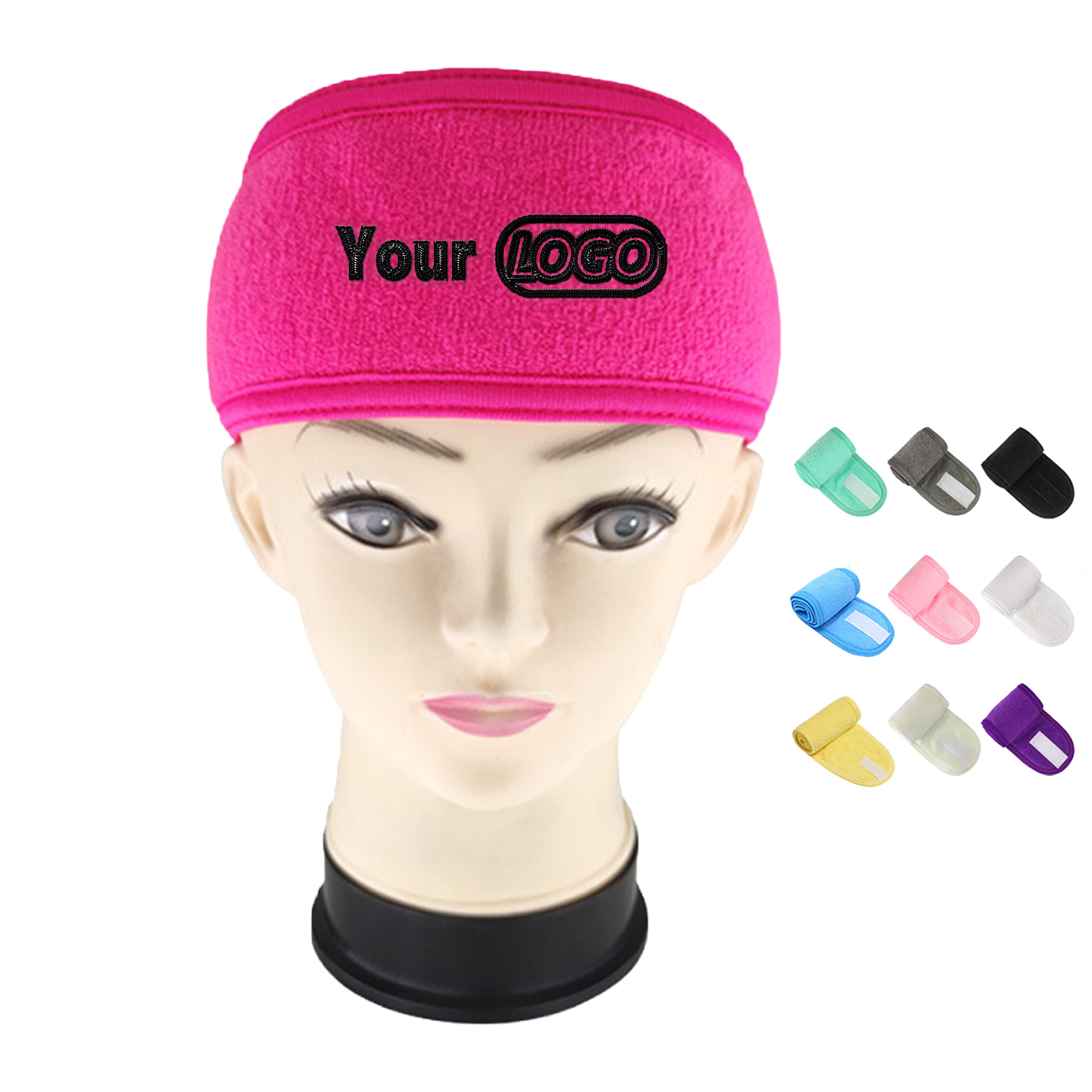 Polyester Custom Logo Sports Headband 14