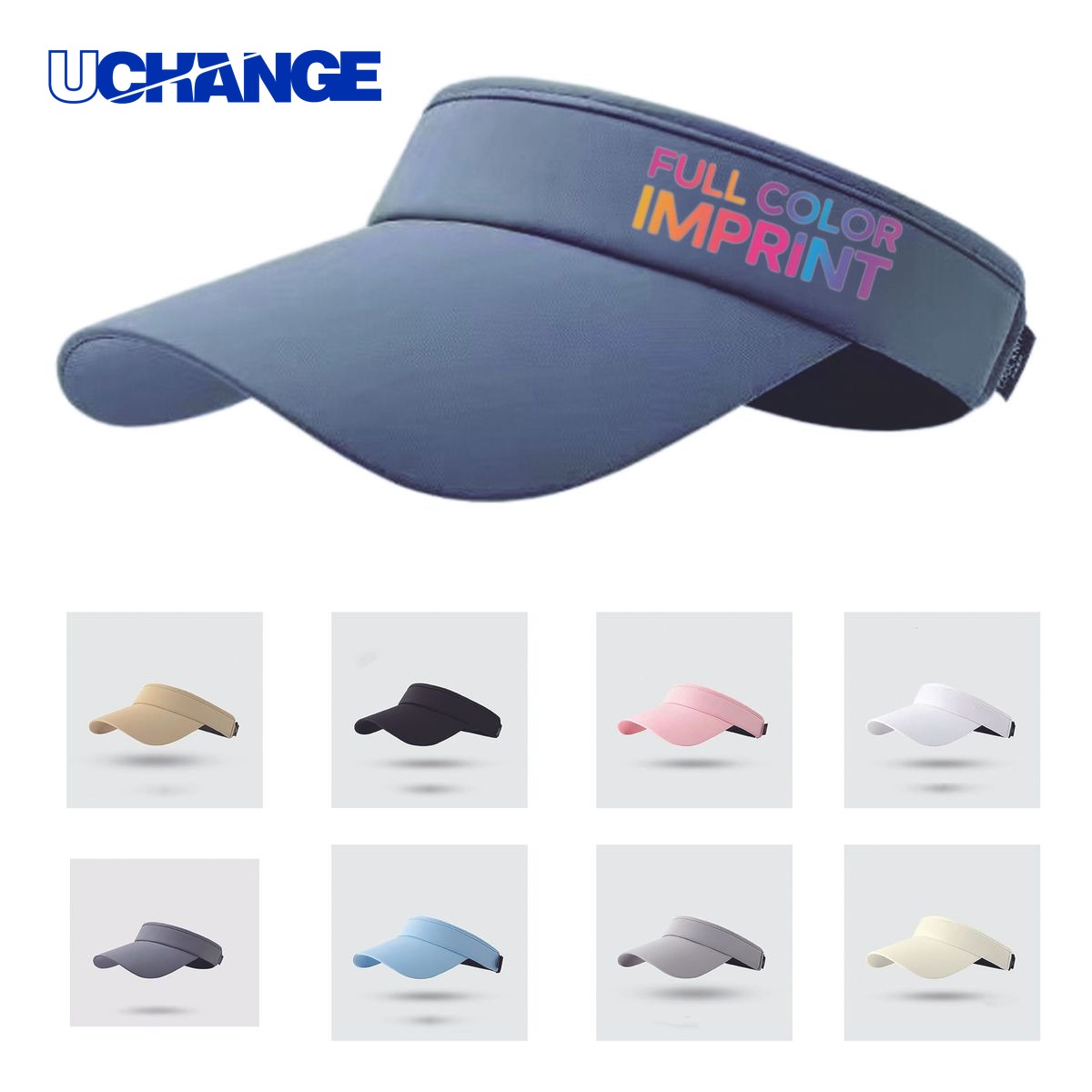 Sun Visor Hat Full Color for Outdoor Wear