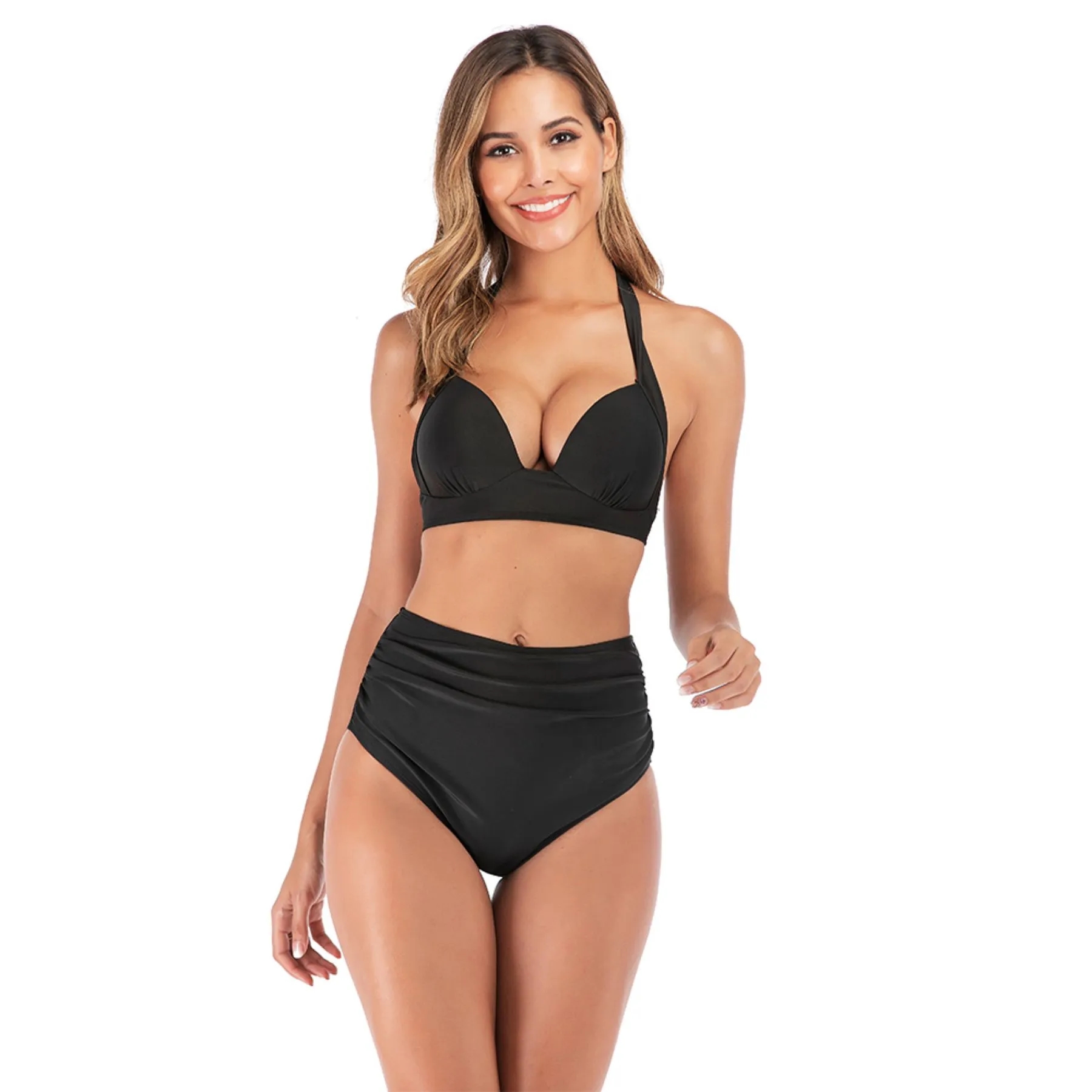 Women Two Piece Swimsuit Sexy Swimwear Bikini Sets 34