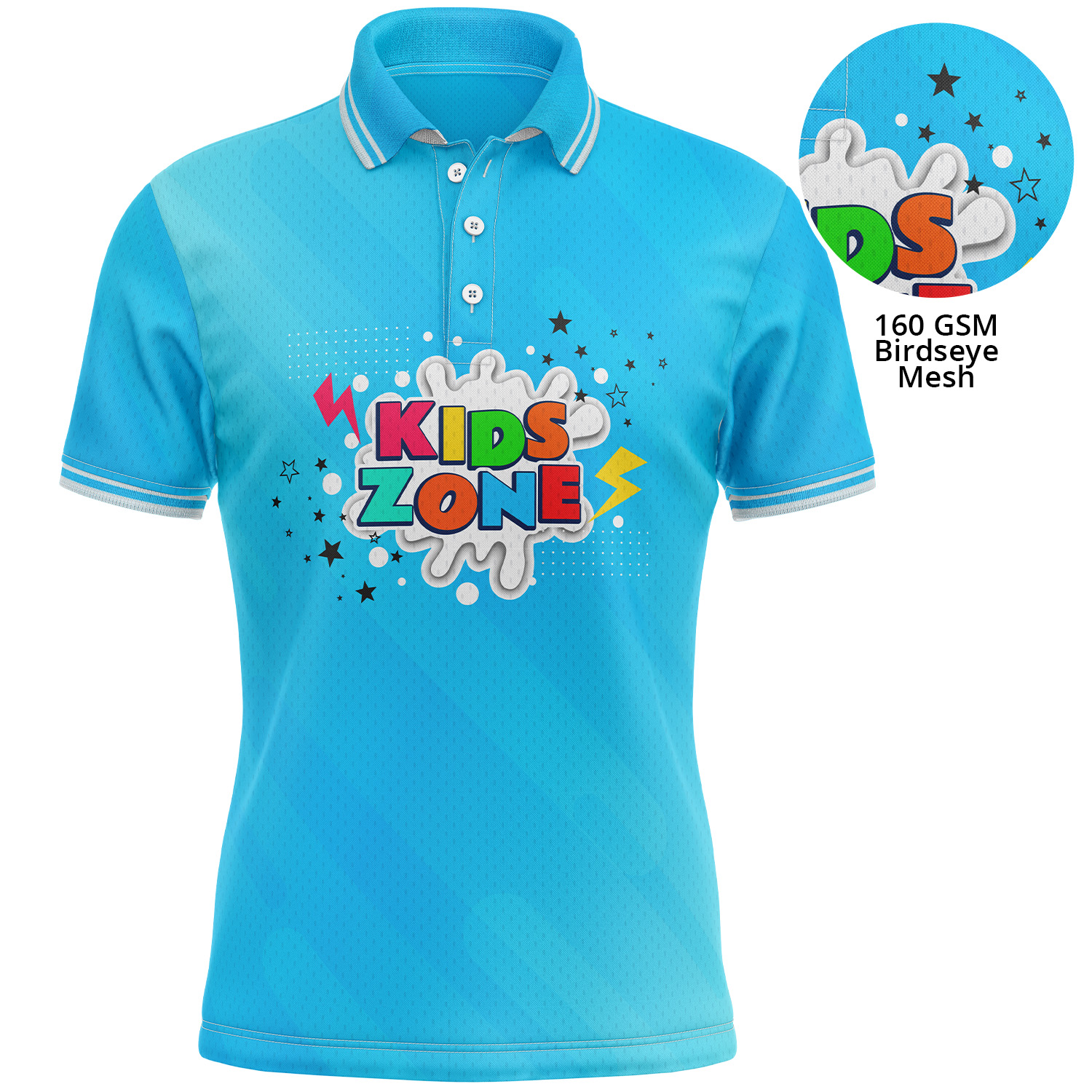 Youth 160 GSM Birdseye Mesh Performance Dri - FIT Polo shirts