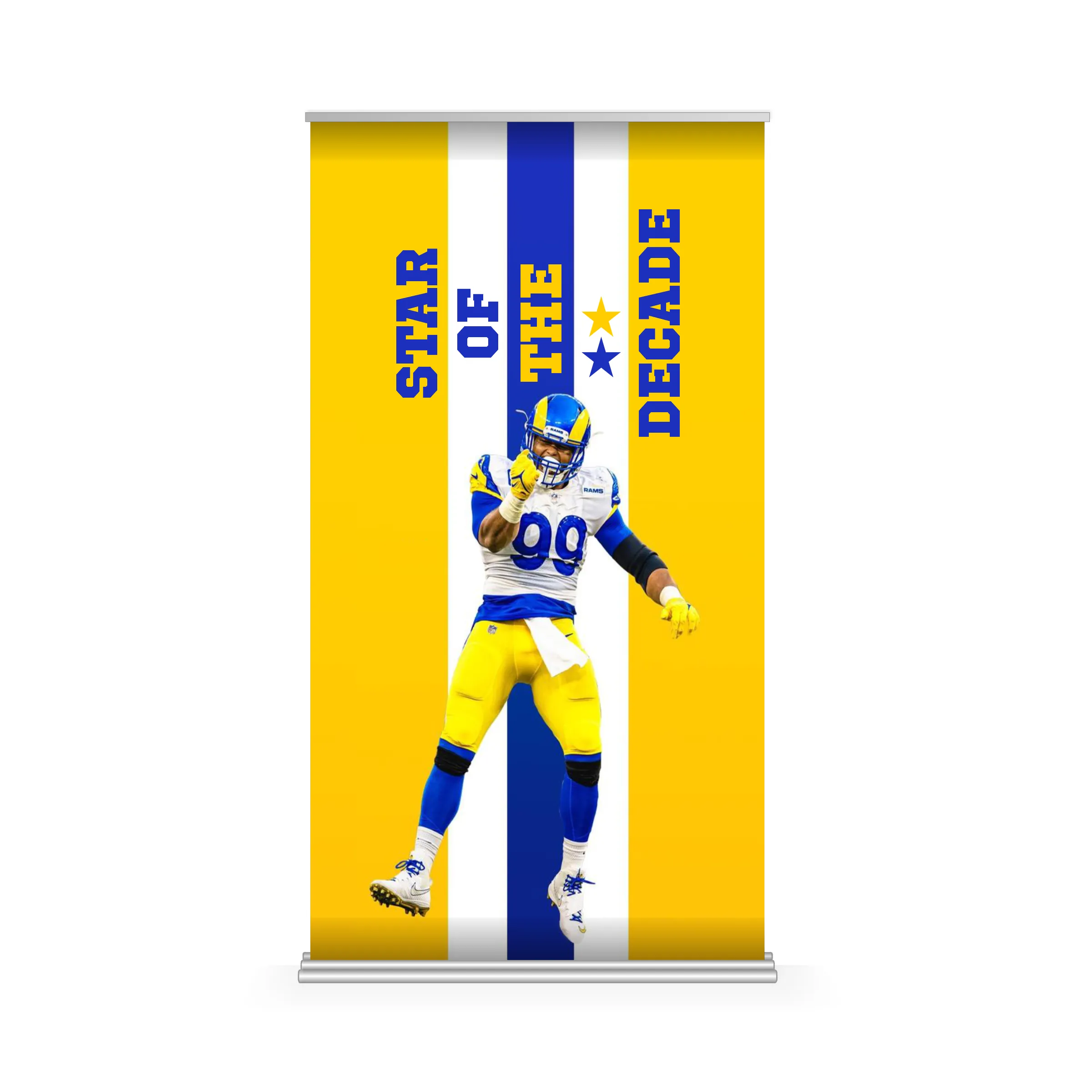 36" x 69" Wide Super Deluxe Retractable Banner Kit