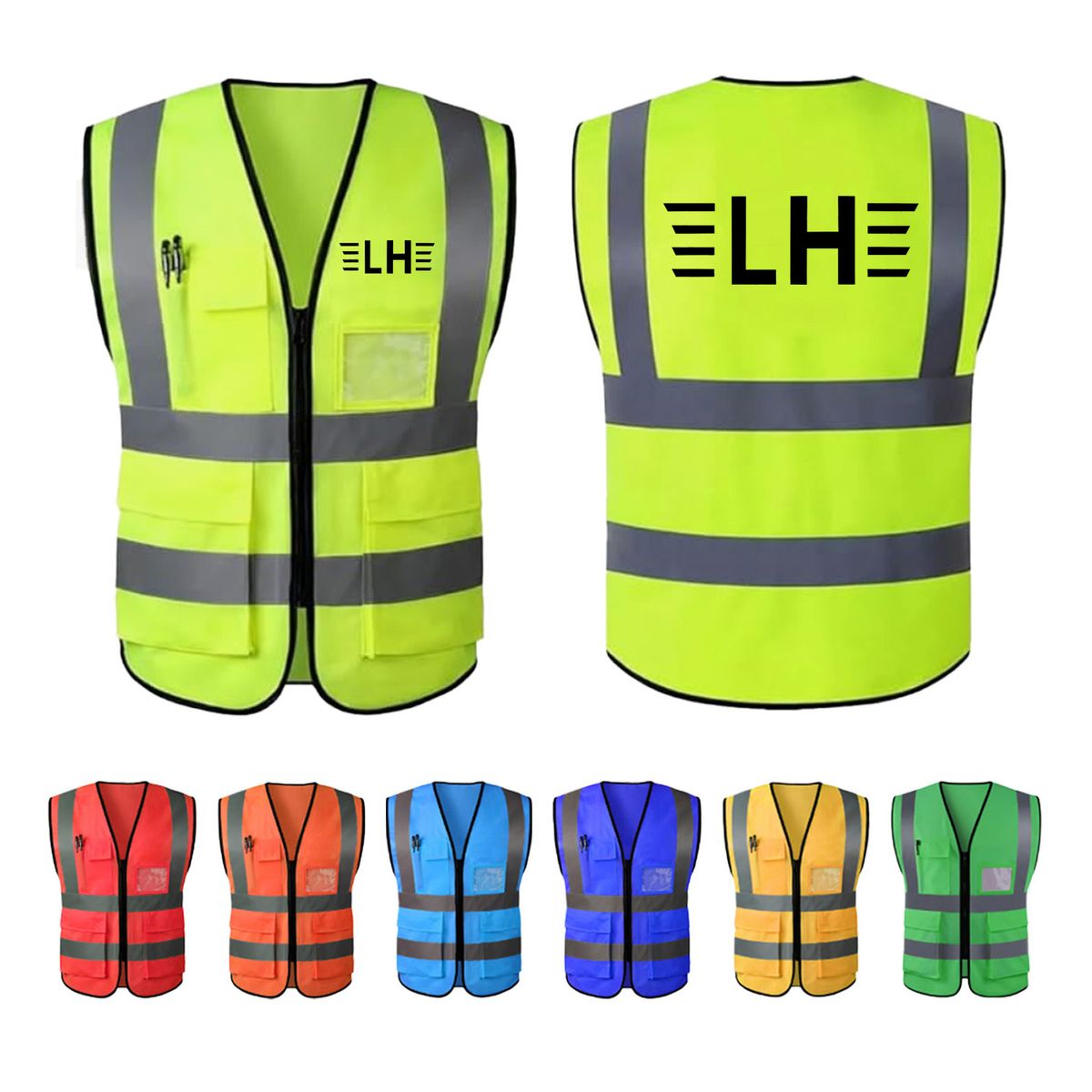 High Visibility Reflective Safety Vest