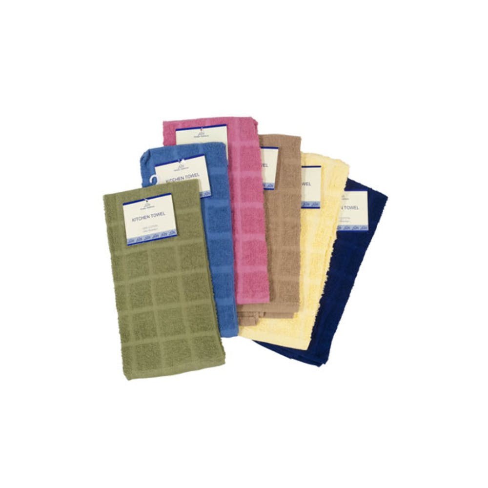 Kitchen Towels - Assorted Colors 15" x 25" 3