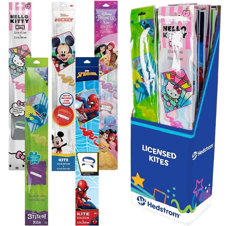 Assorted Character Kites 23" 3