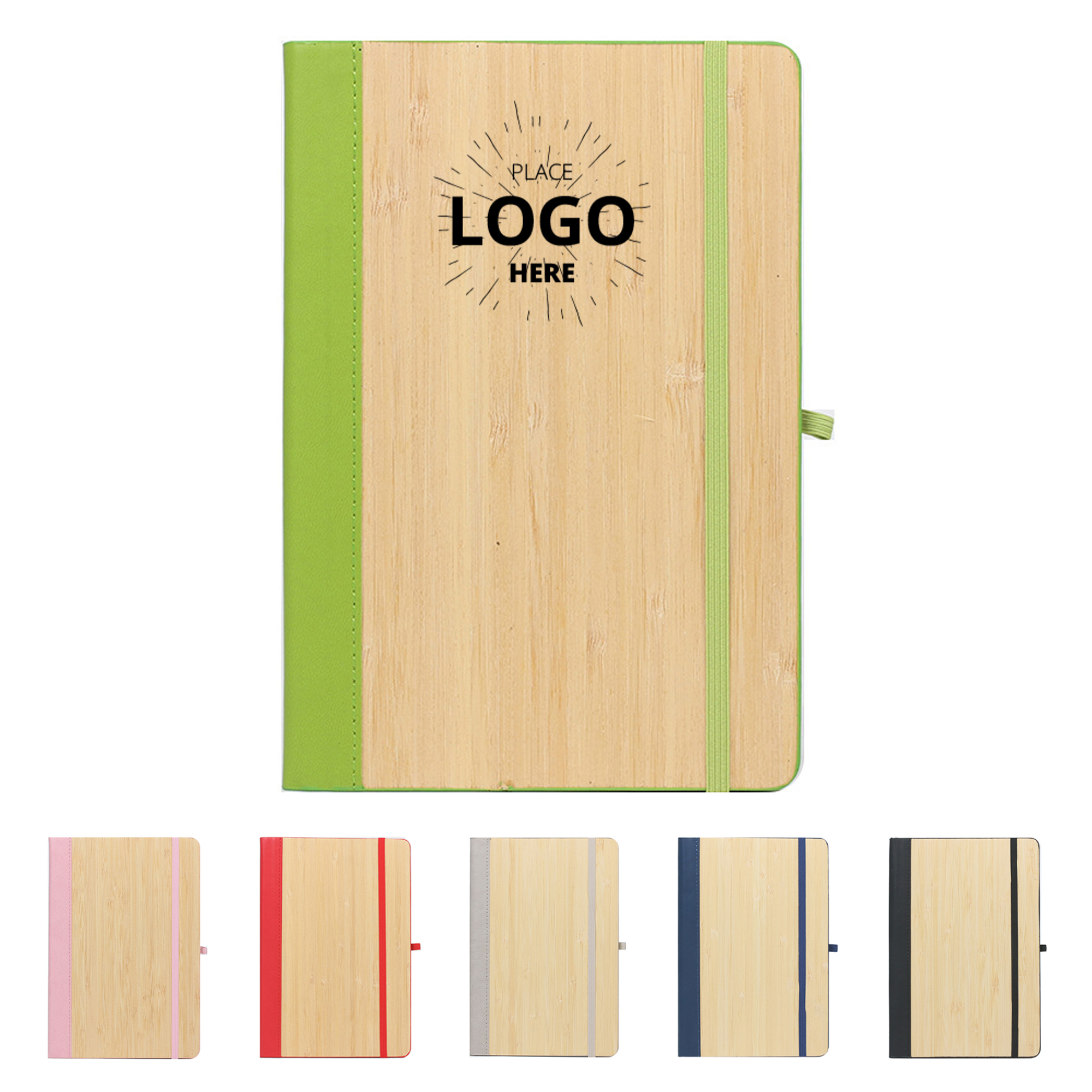 PU Bamboo Notebook