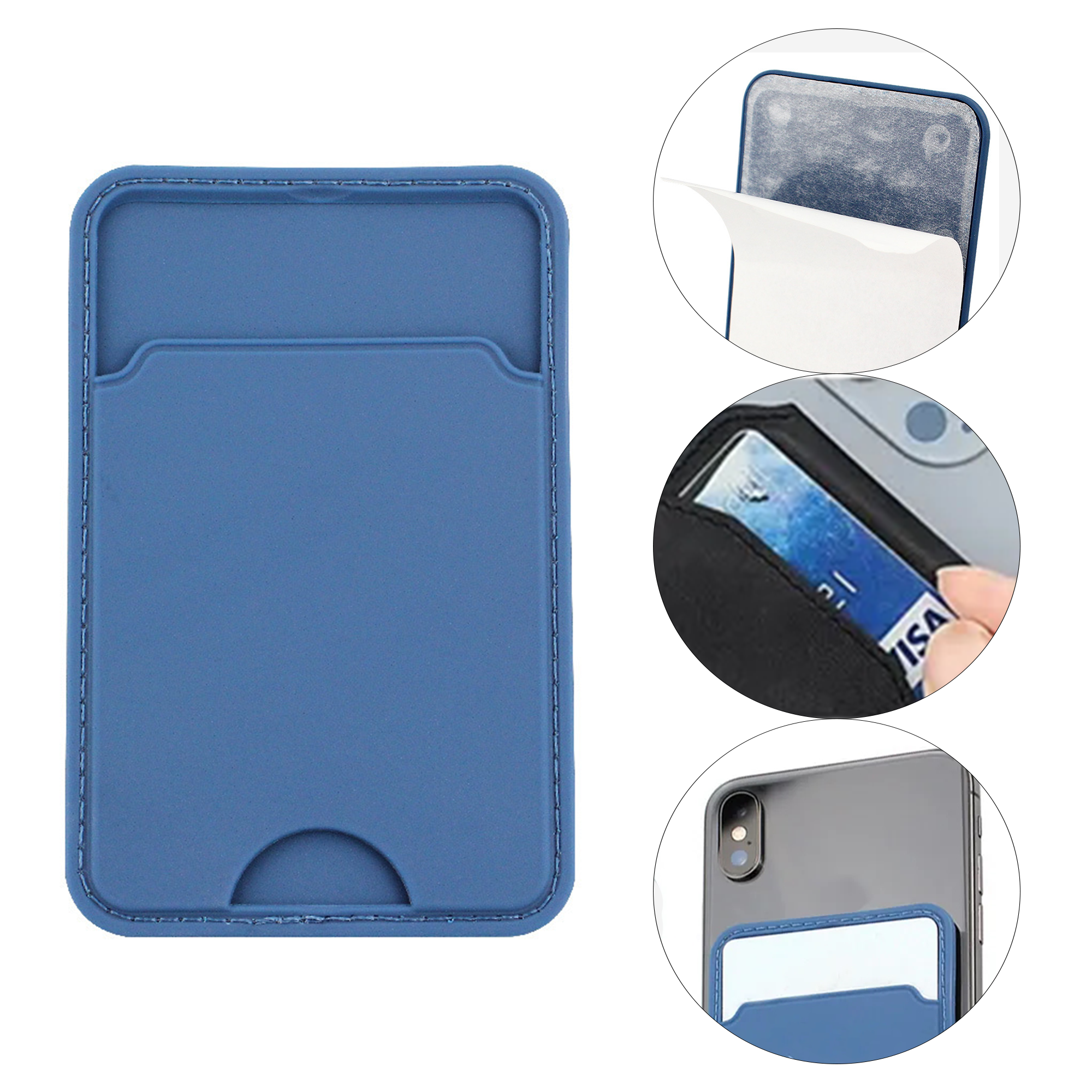 Silicone Card Pouch Phone Wallet 11
