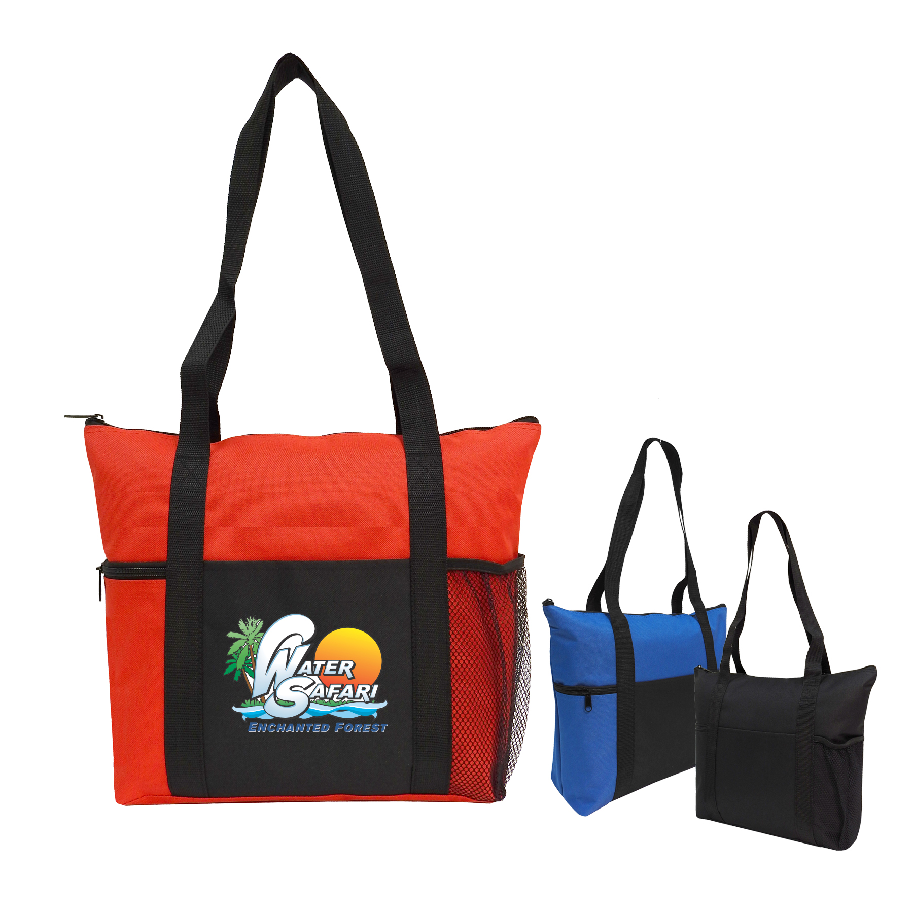 600D Travel Zipper Tote 14