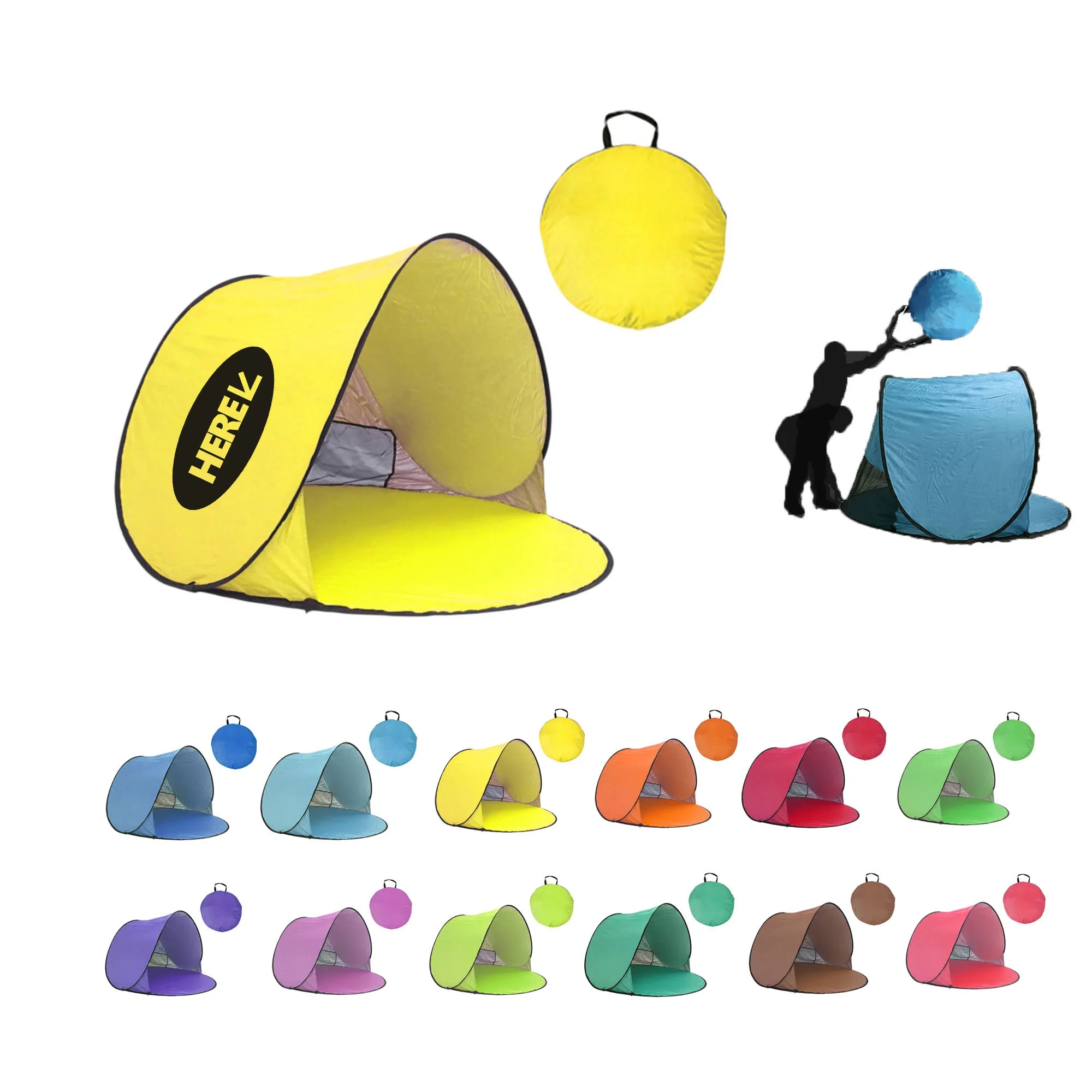Outdoor Beach Sun Shade Pop Up Tent 21