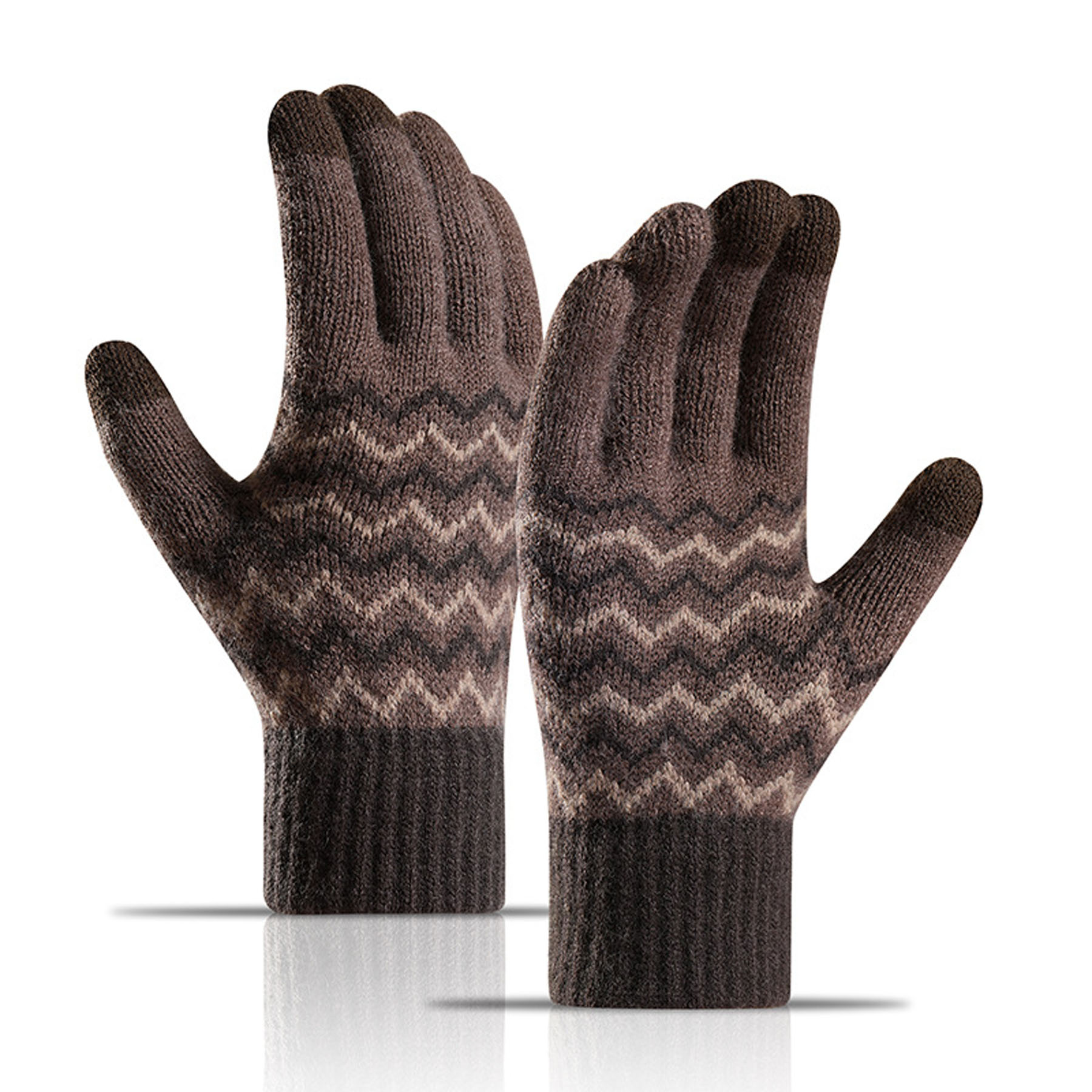 Men's Fleece-Lined Winter Gloves 12