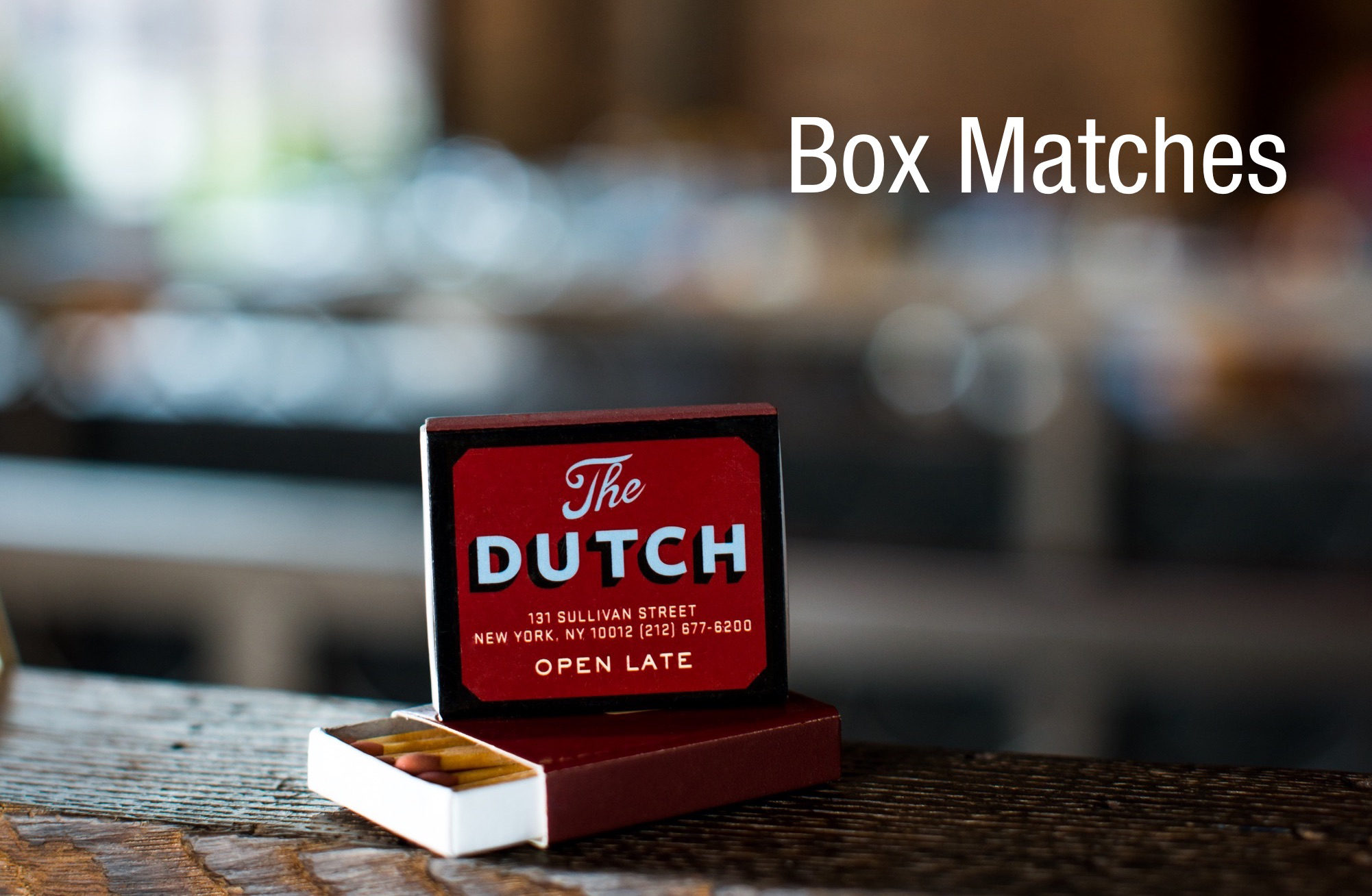 Wholesale Custom Matches & Other Promotional Products MDM Branding