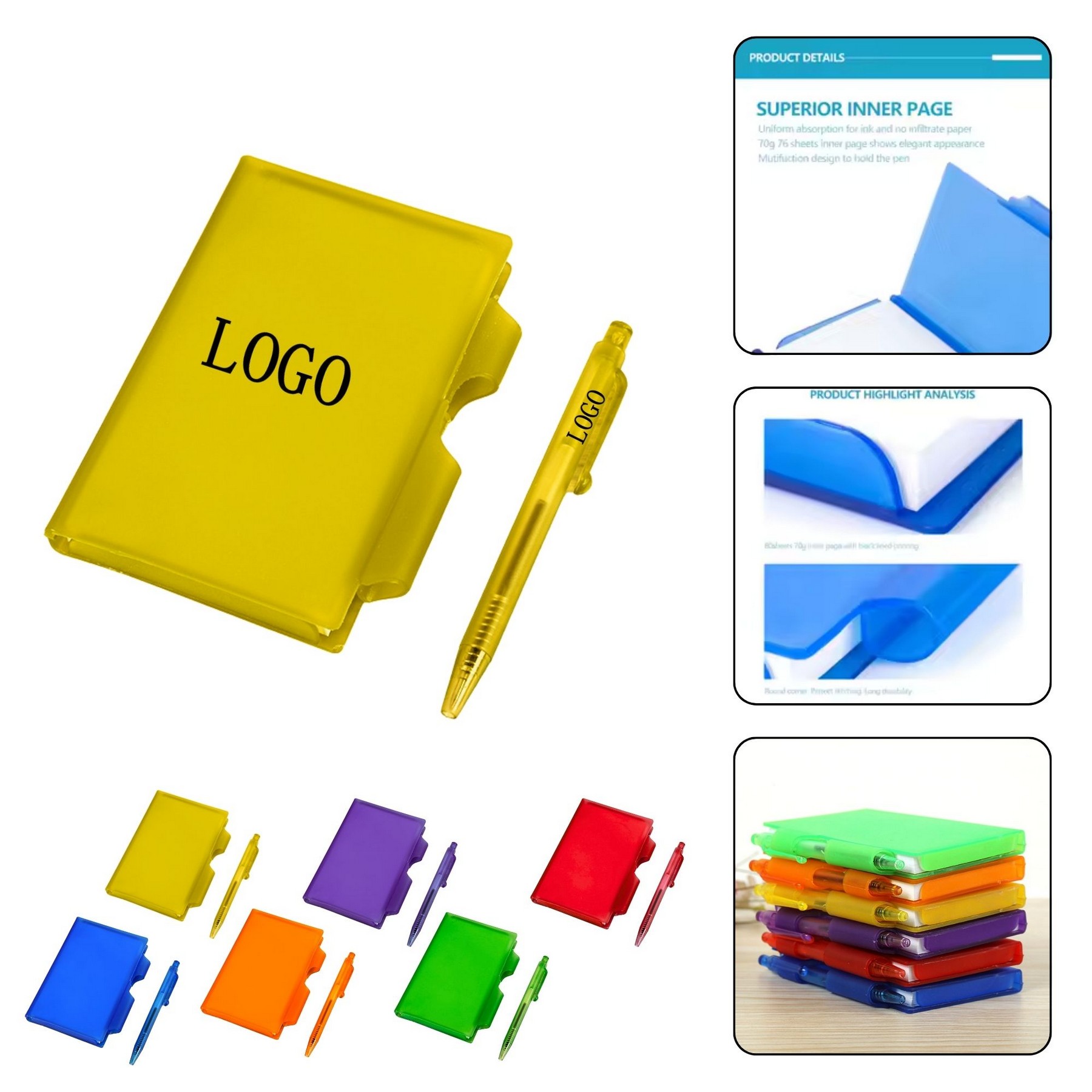 Promotional Sticky Note Cube