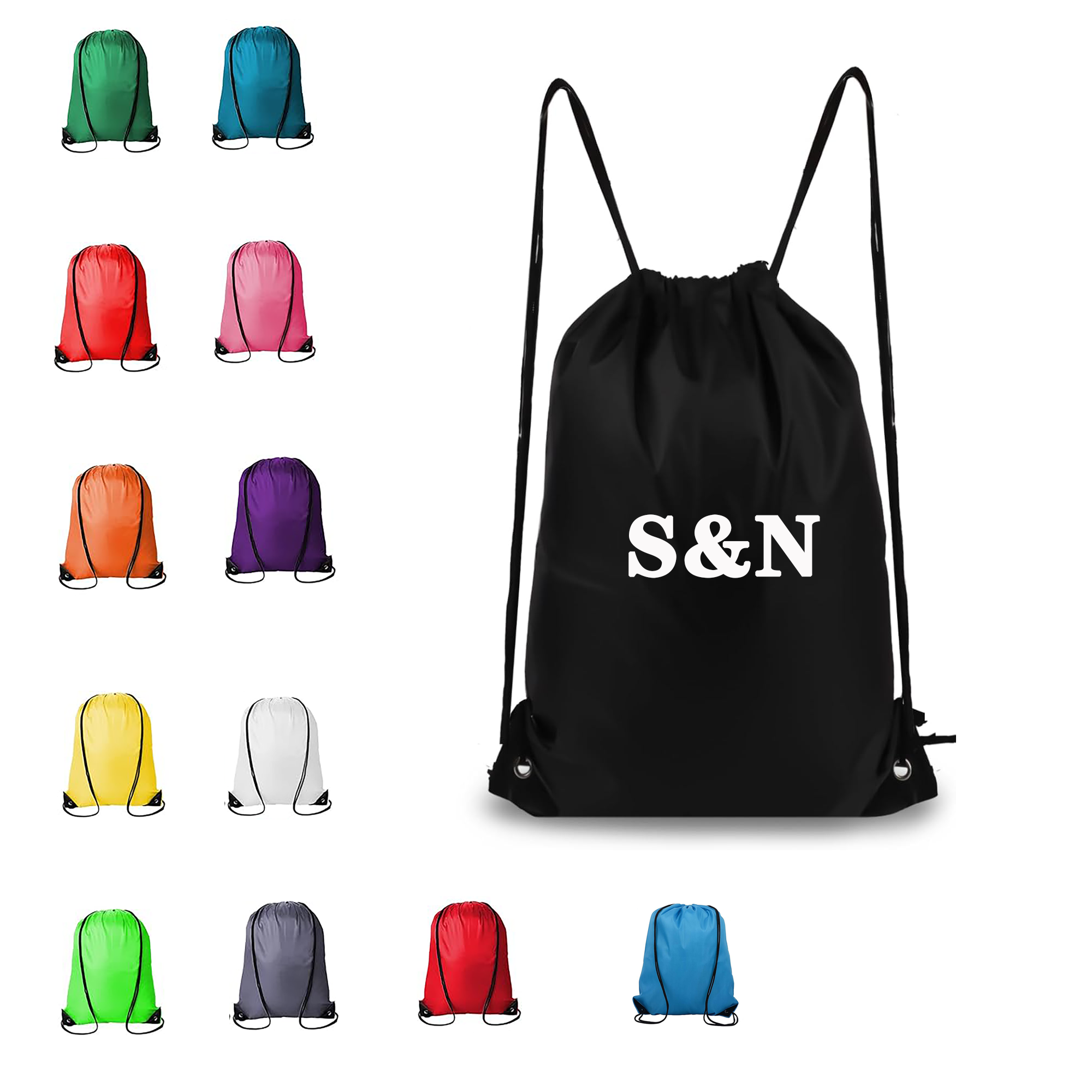 Premium Polyester Drawstring Bag 6