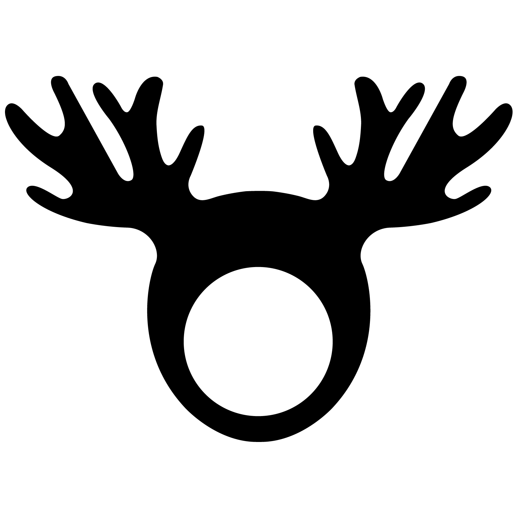 Reindeer Antlers Large Pullover 57