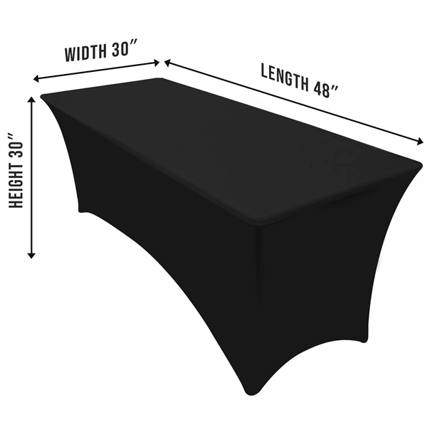 Custom 4Ft Stretch Tablecloth 1