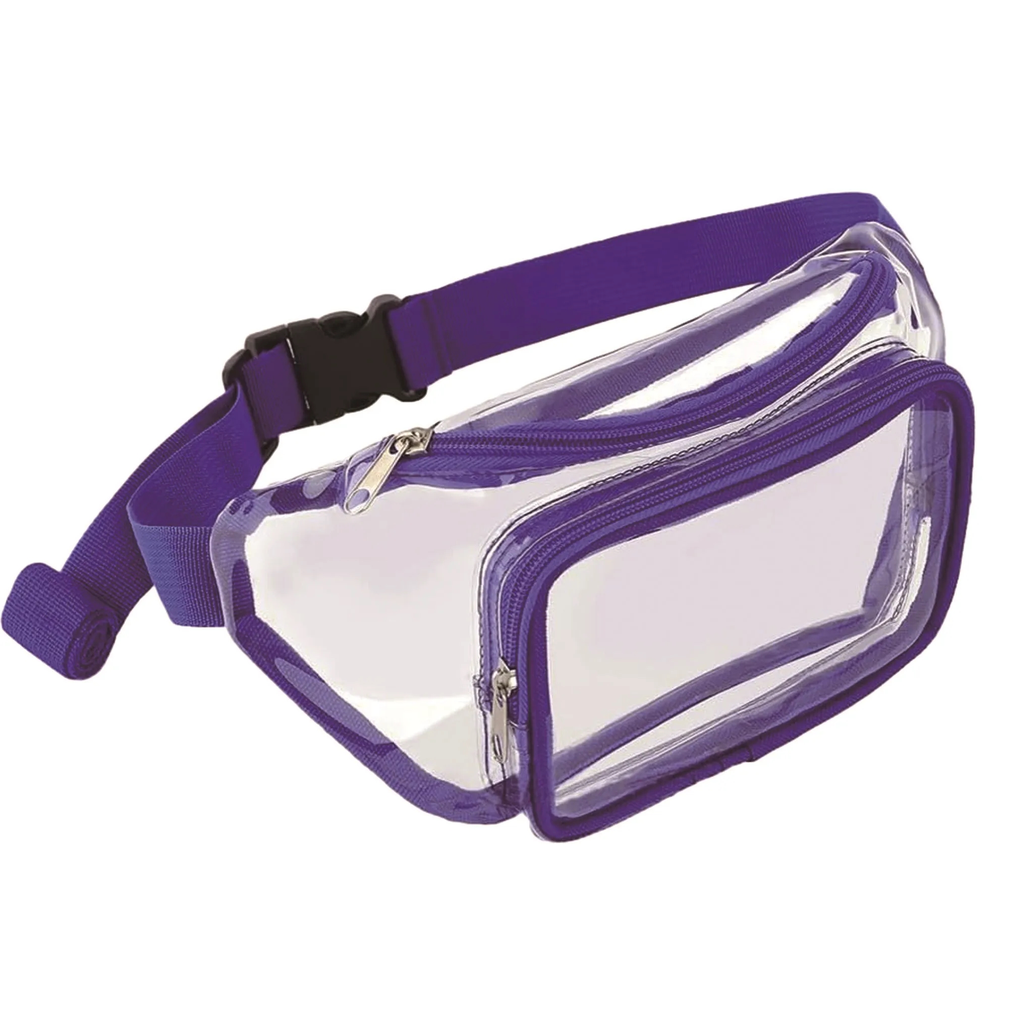 Clear PVC Waist Bag Stadium Approved Fanny Pack 8