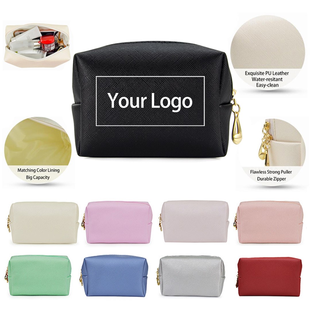 PU Leather Waterproof Makeup Bag