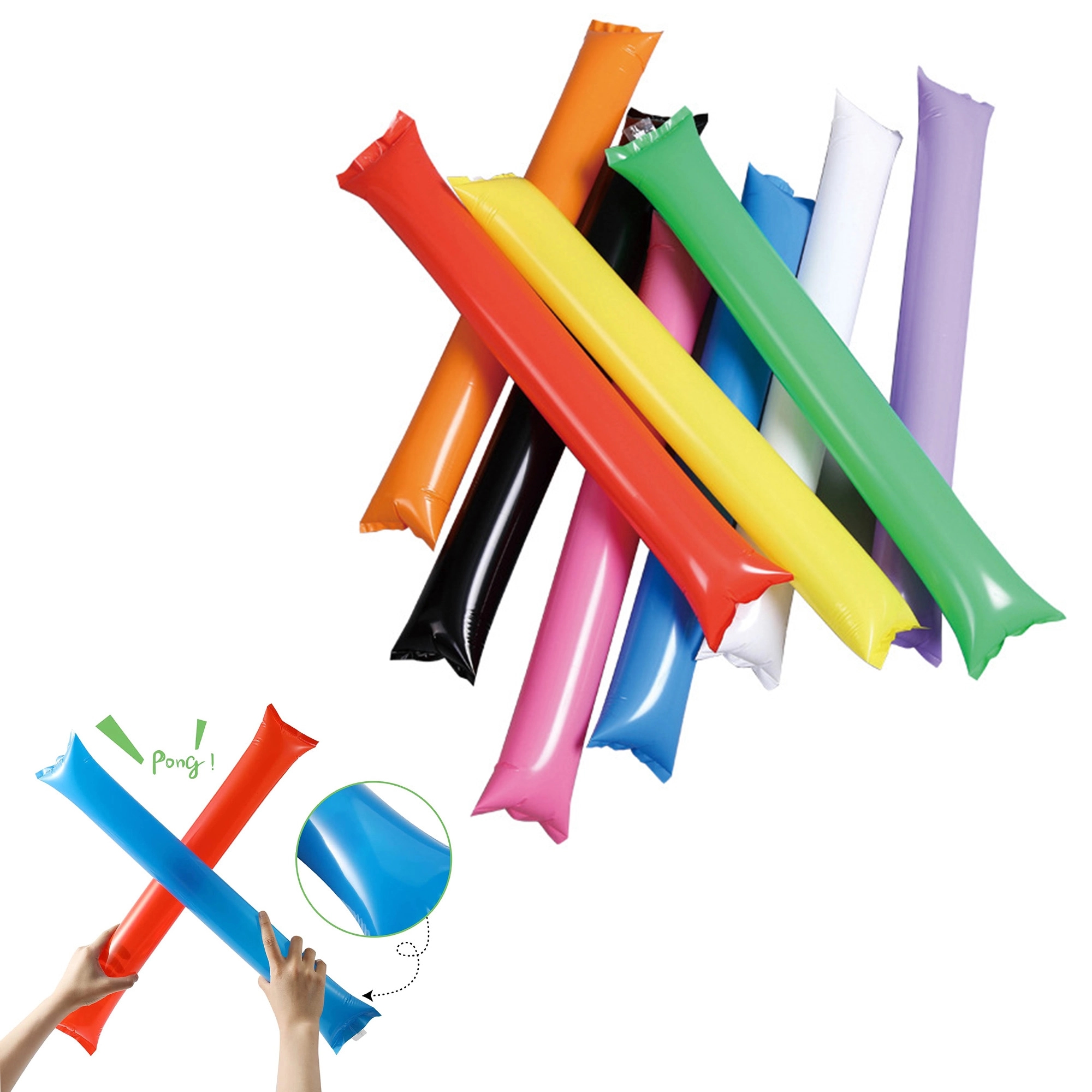 Sporting Events Cheerleading Thunder Spirit Sticks 4