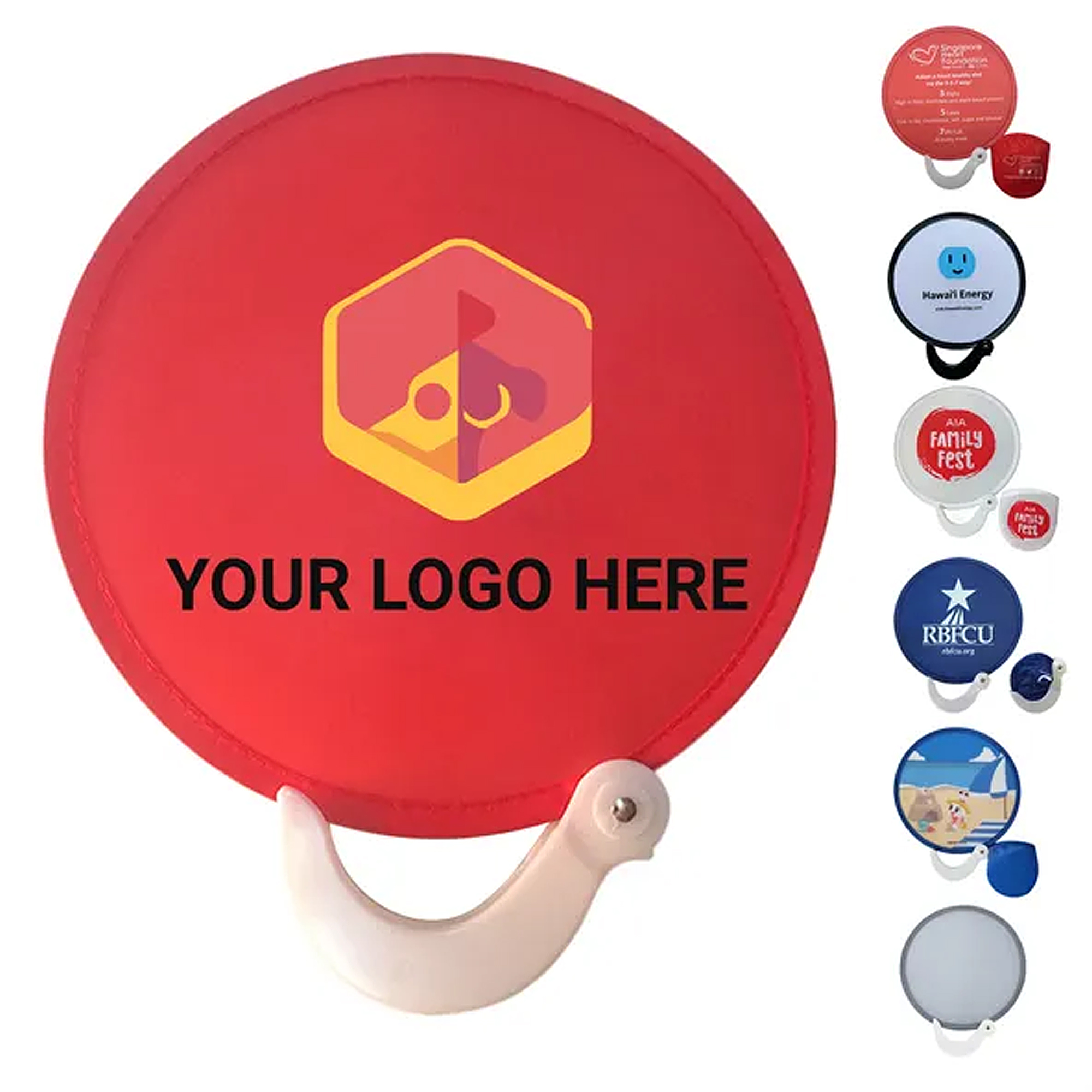 MiniFold PET Fan with Pouch 5