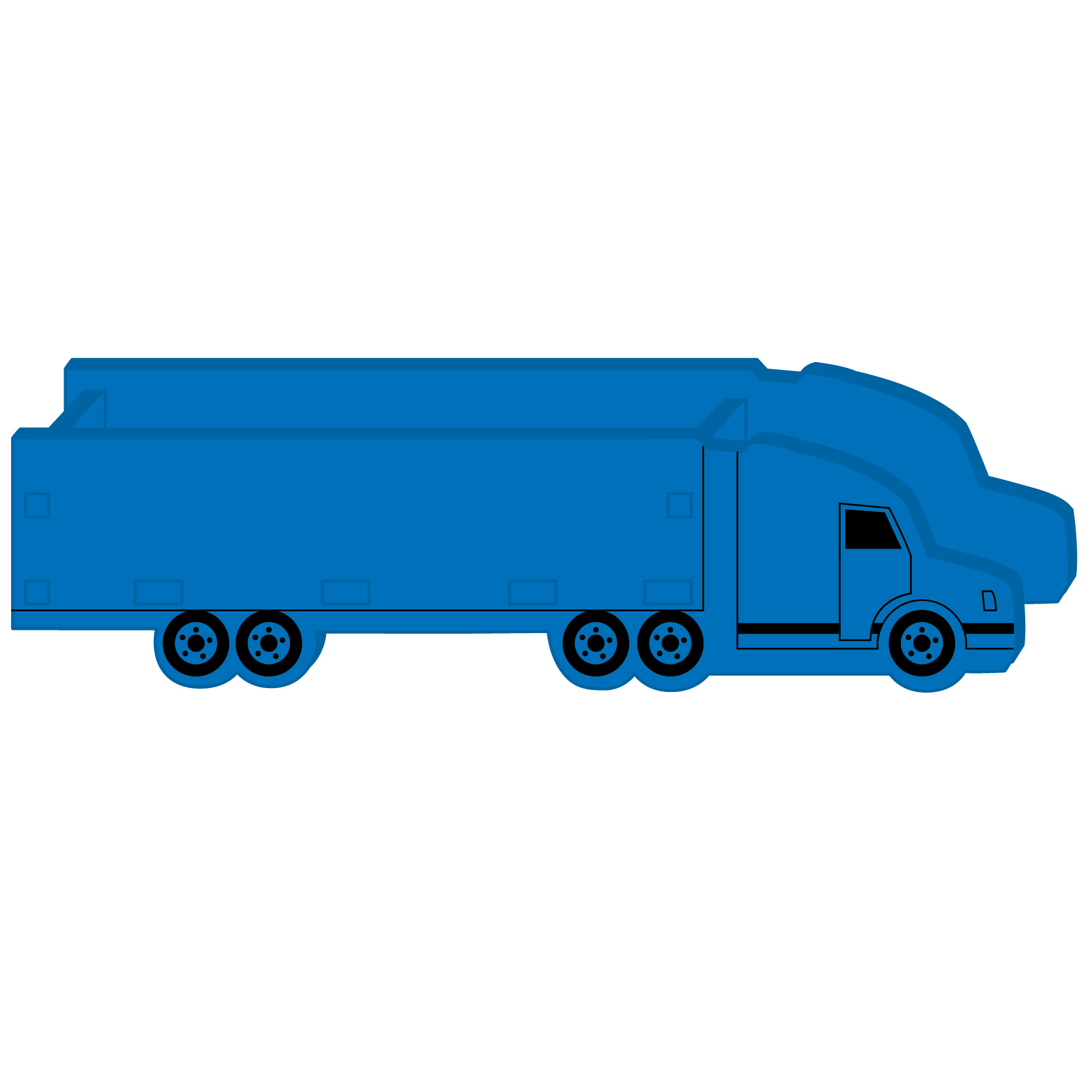 Semi Truck Desktop Caddy 39