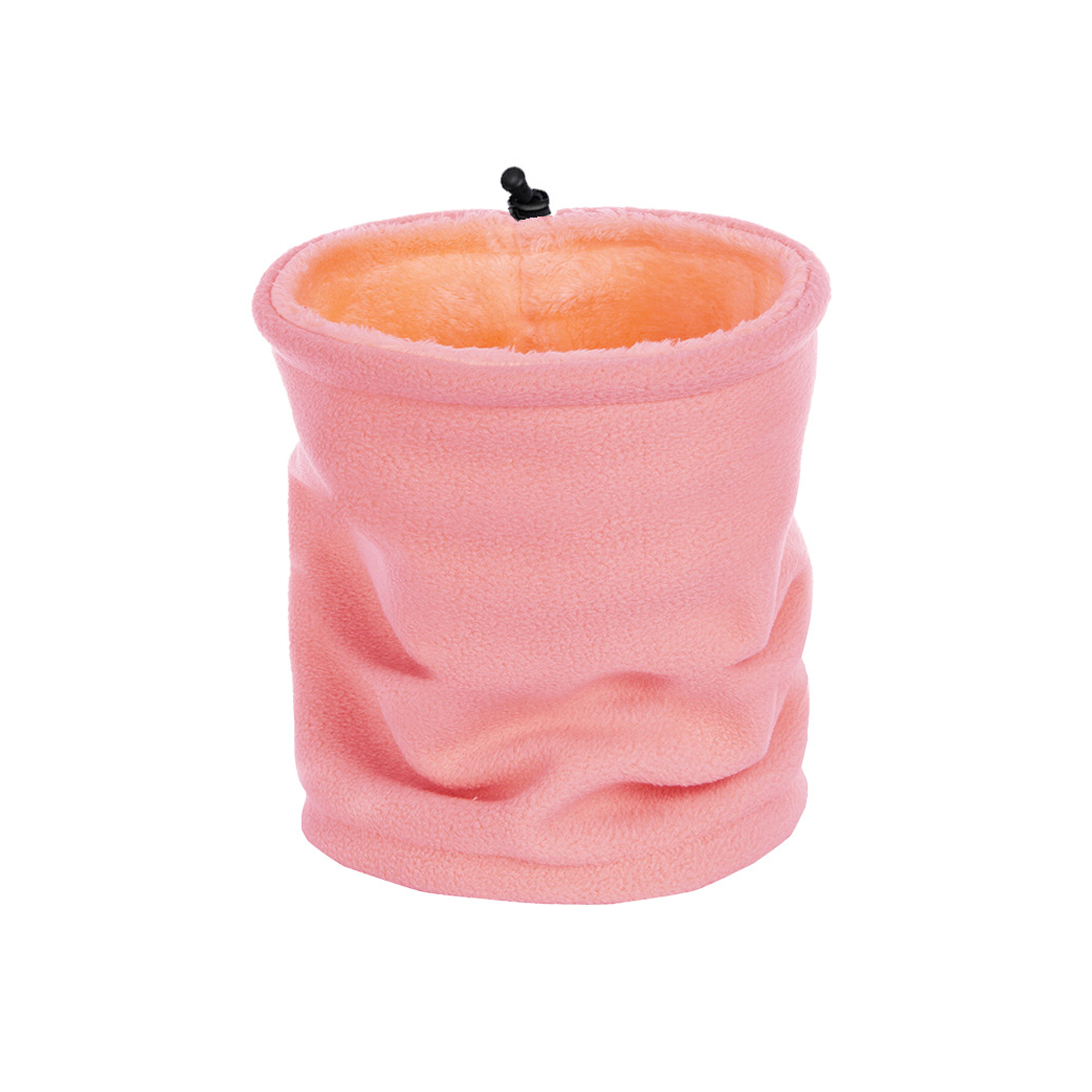 Adjustable Fleece Neck Warmer with Drawstring 12