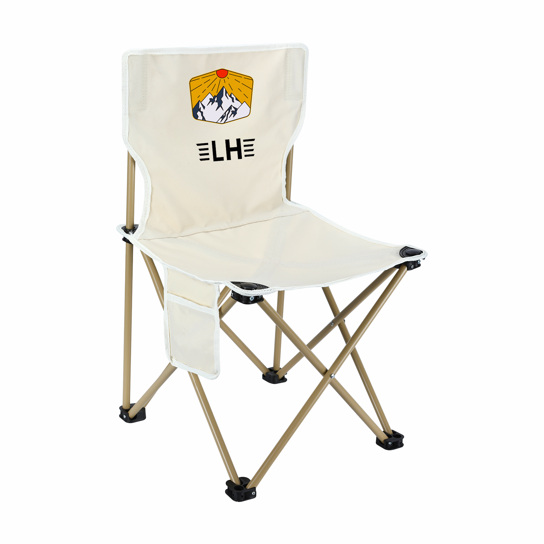 Portable Side-Open Folding Camping Chair