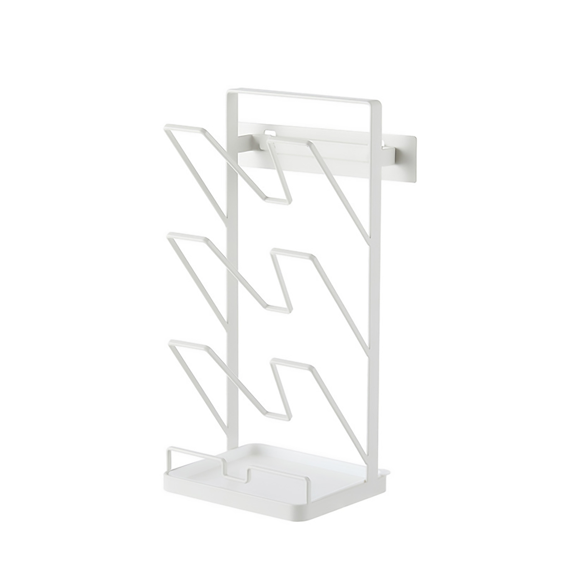 Iron Wall-Mounted Lid Storage Rack 10