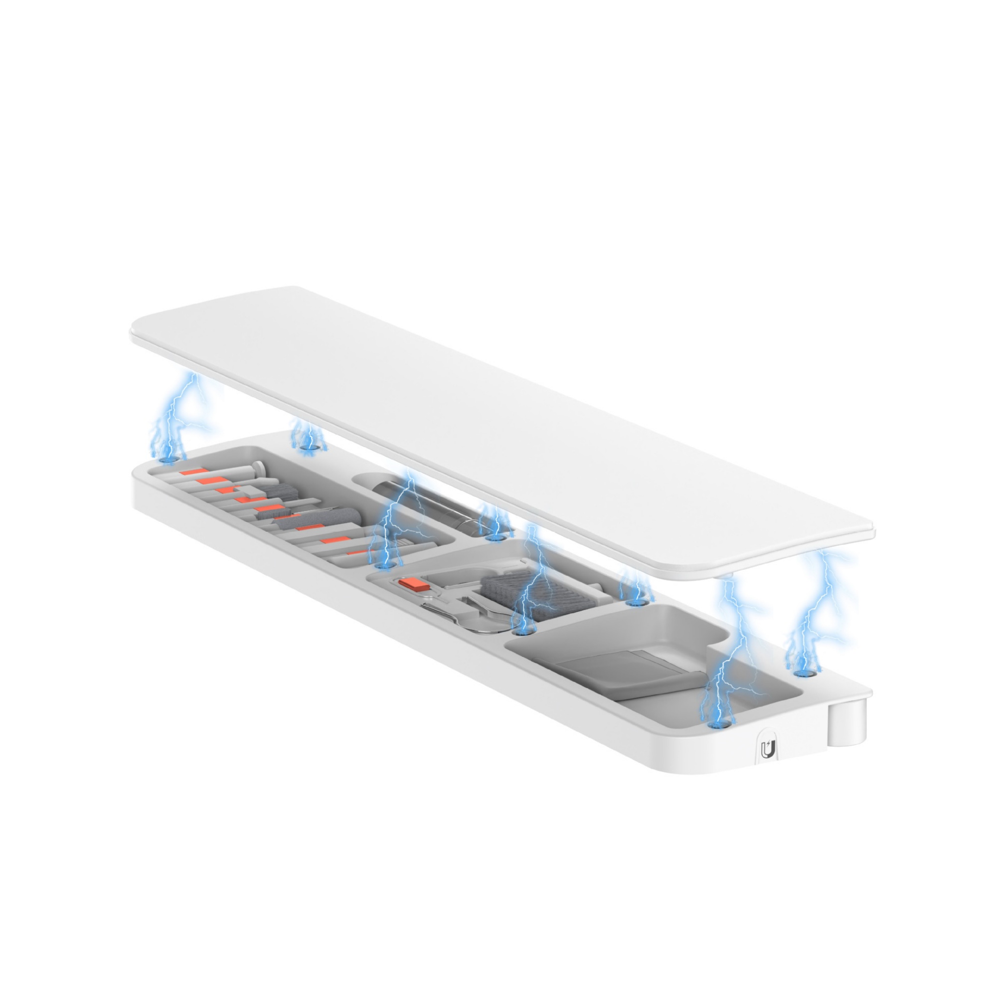 Keyboard Wrist Rest + Cleaning Kit 9