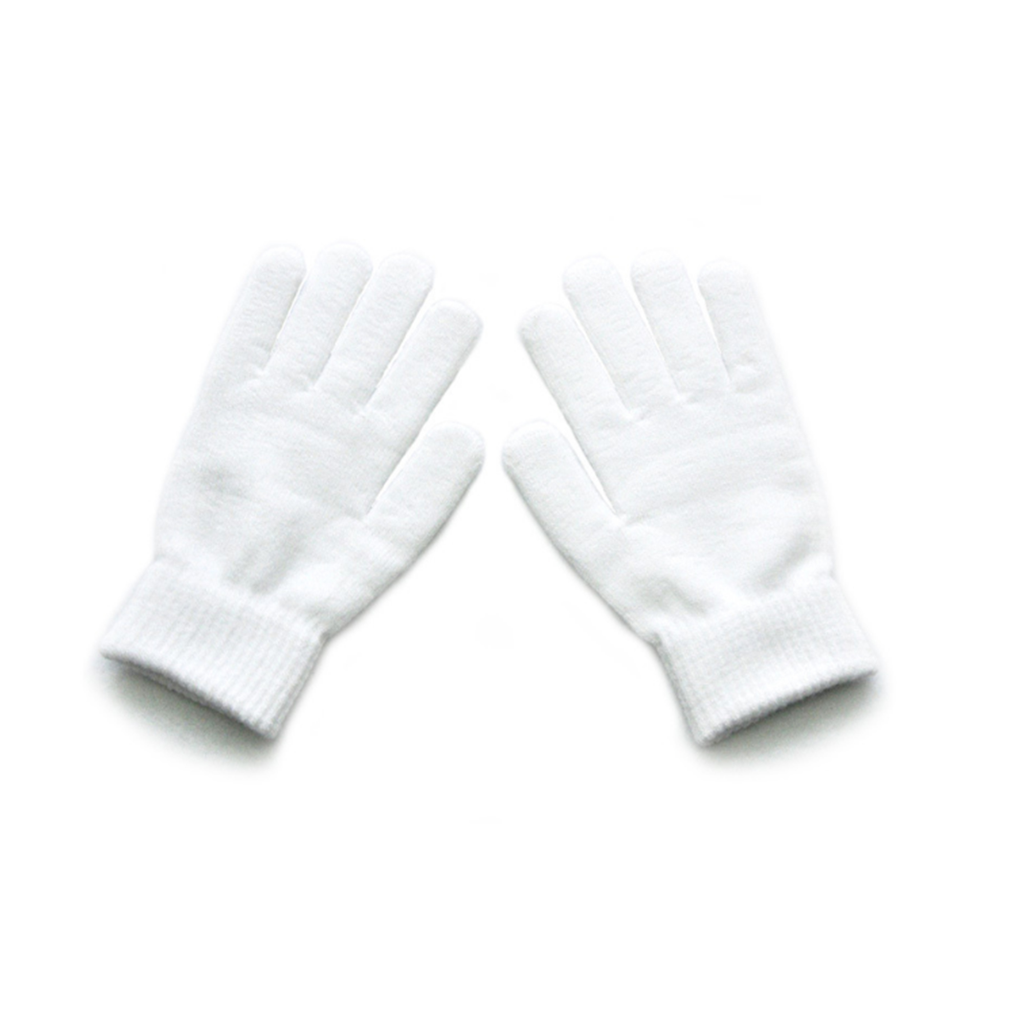 MOQ 50 PCS Stylish Winter Solid Color Knitted Gloves 12